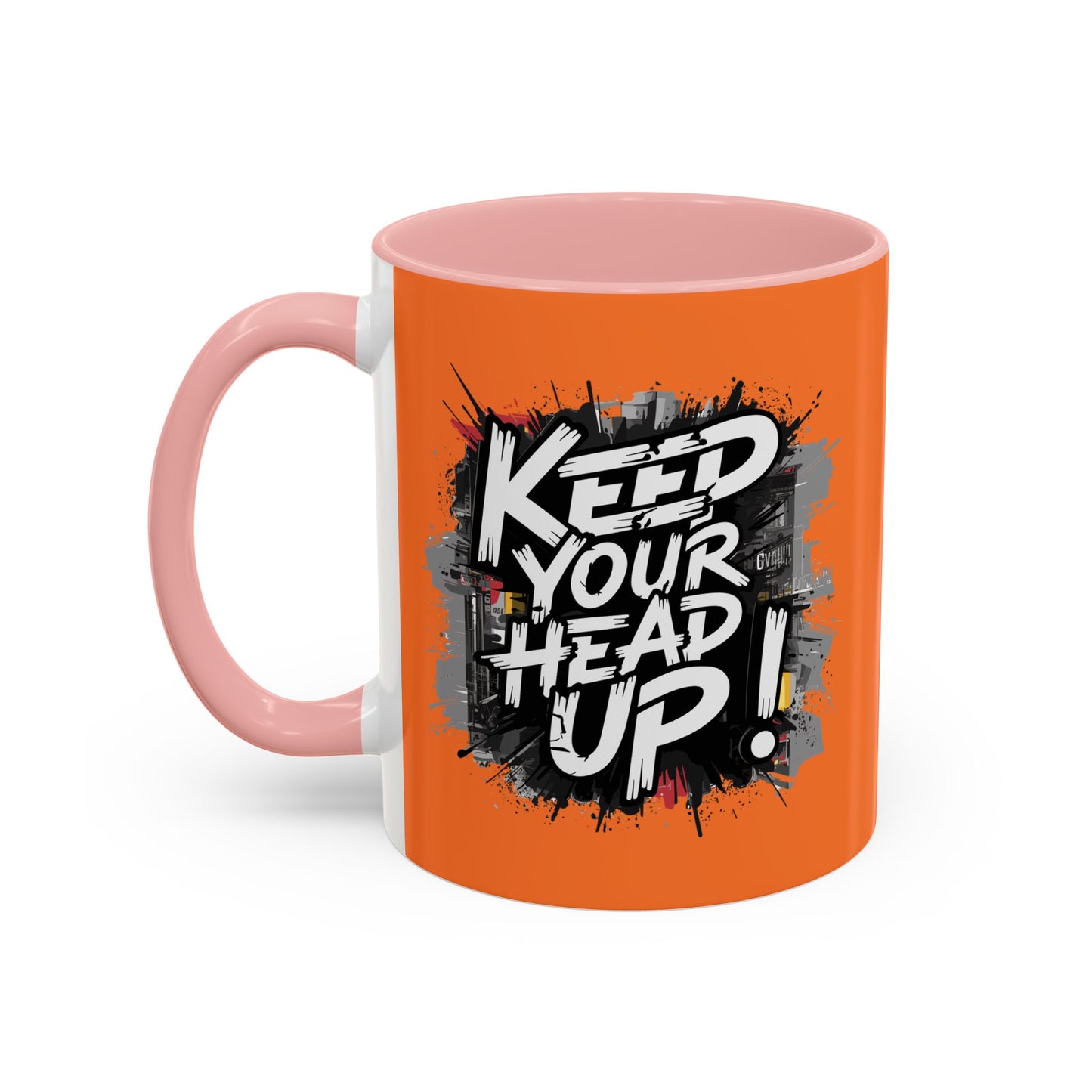 Keep Your Head Up! Accent Coffee Mug (11, 15oz)