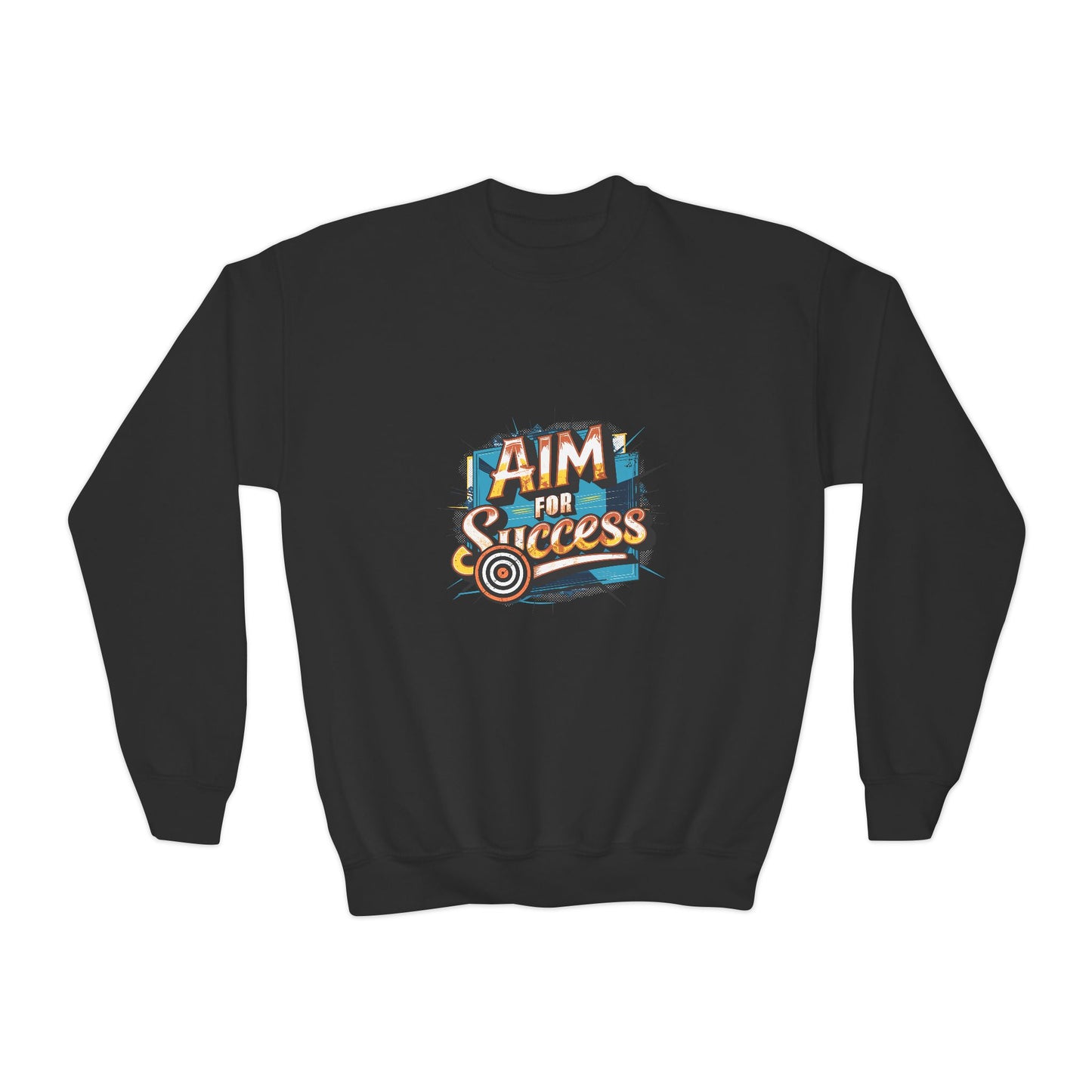 Aim For Success Youth Crewneck Sweatshirt