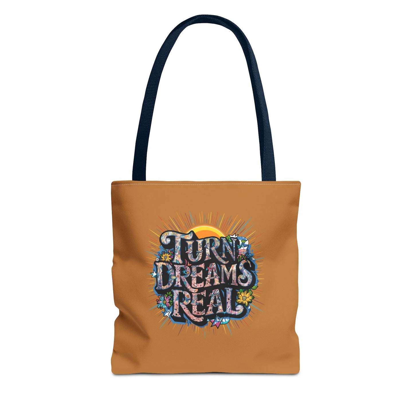 Turns Dreams Real Tote Bag (AOP)