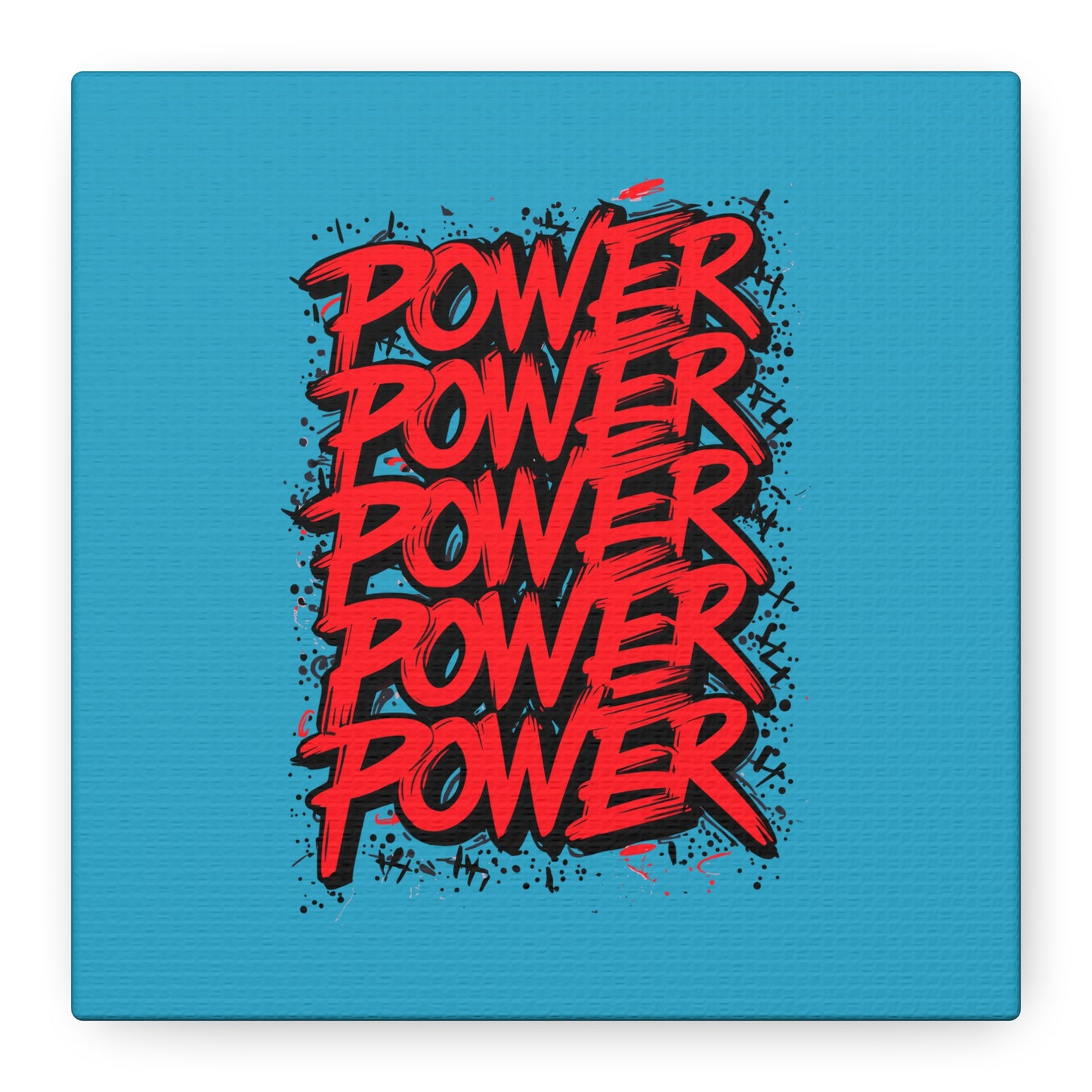 Power Matte Canvas, Stretched, 1.25"
