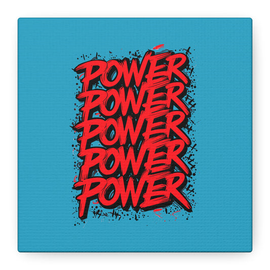 Power Matte Canvas, Stretched, 1.25"