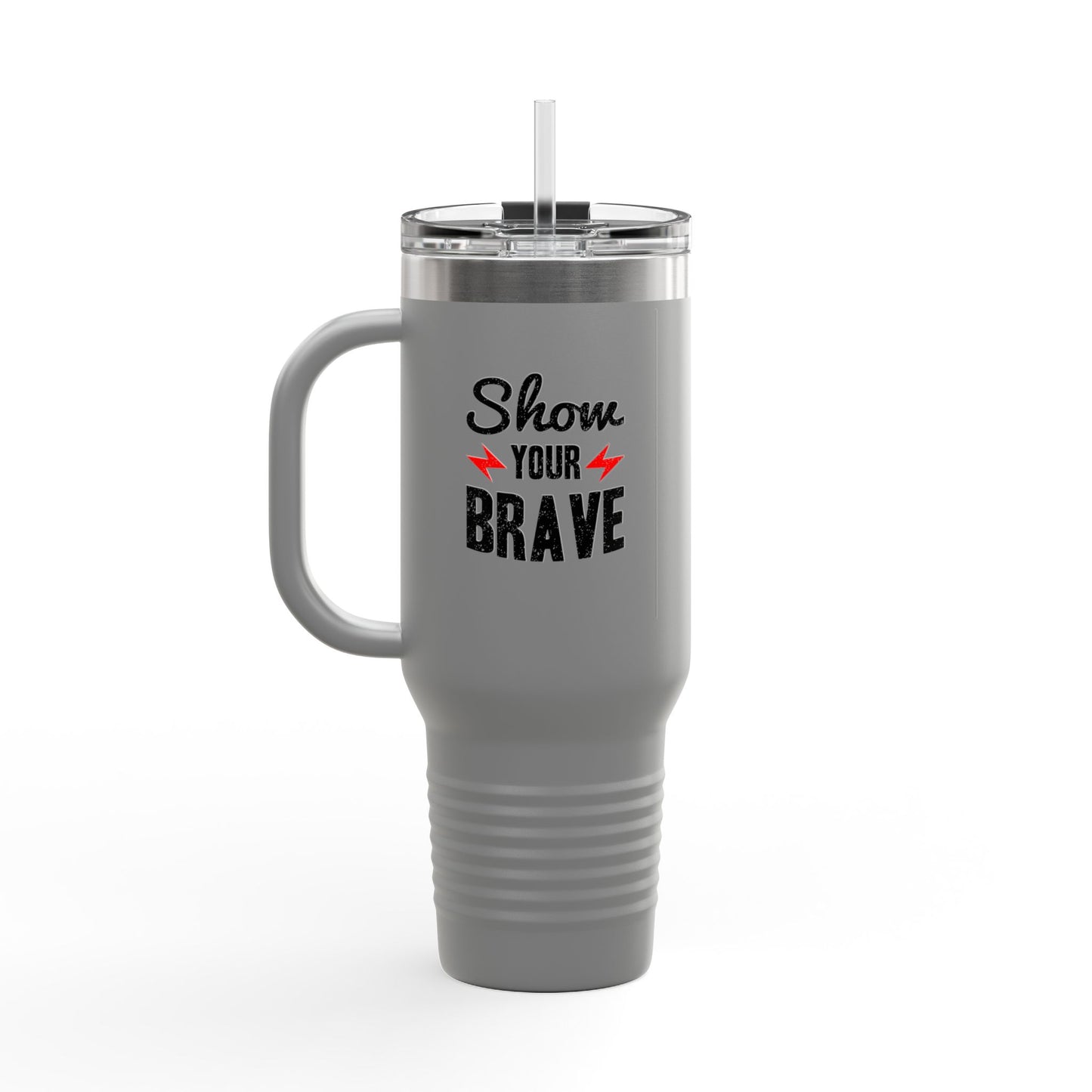 Show Your Brave Insulated Travel Mug, 40oz