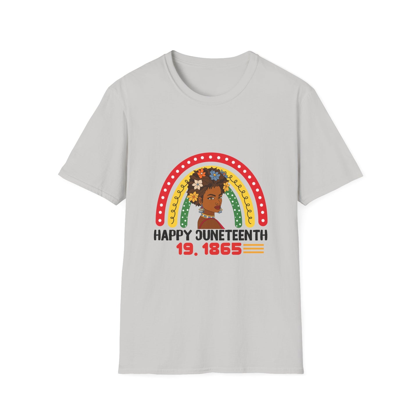 Happy Juneteenth 19.1865 Unisex Softstyle T-Shirt