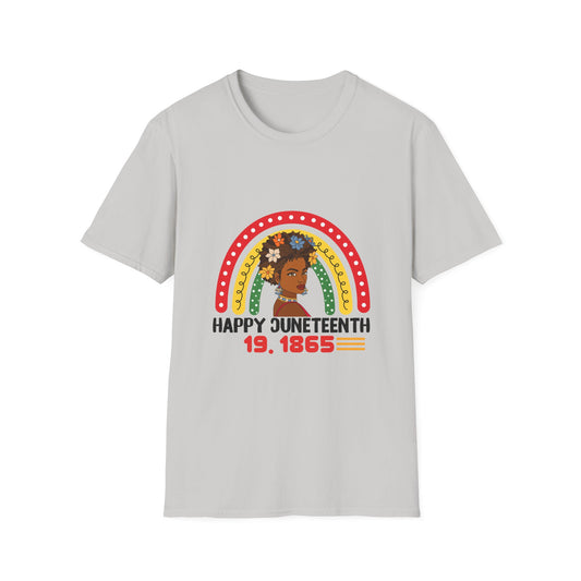Happy Juneteenth 19.1865 Unisex Softstyle T-Shirt
