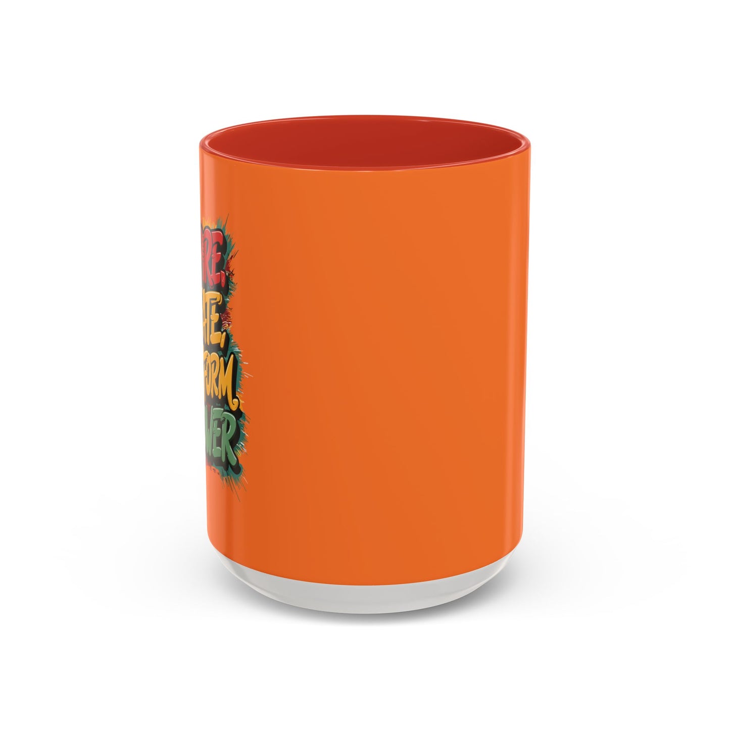 Inspire Create Transform Empower Accent Coffee Mug (11, 15oz)