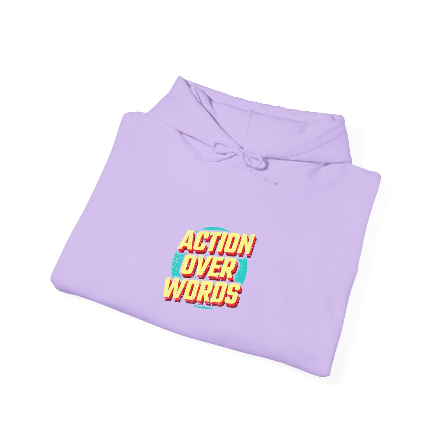 Action Over Words Unisex Heavy Blend™ Hooded Sweatshirt