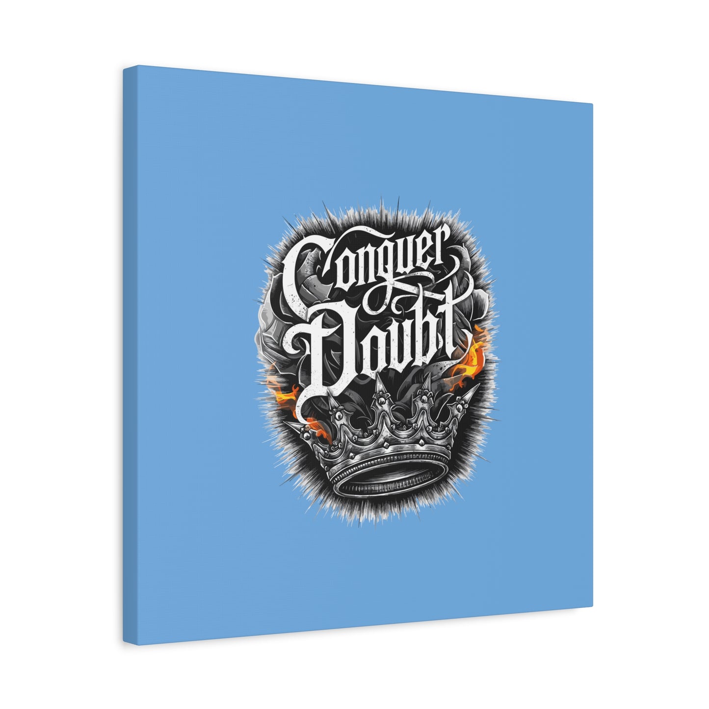 Conquer Doubt Matte Canvas, Stretched, 1.25"