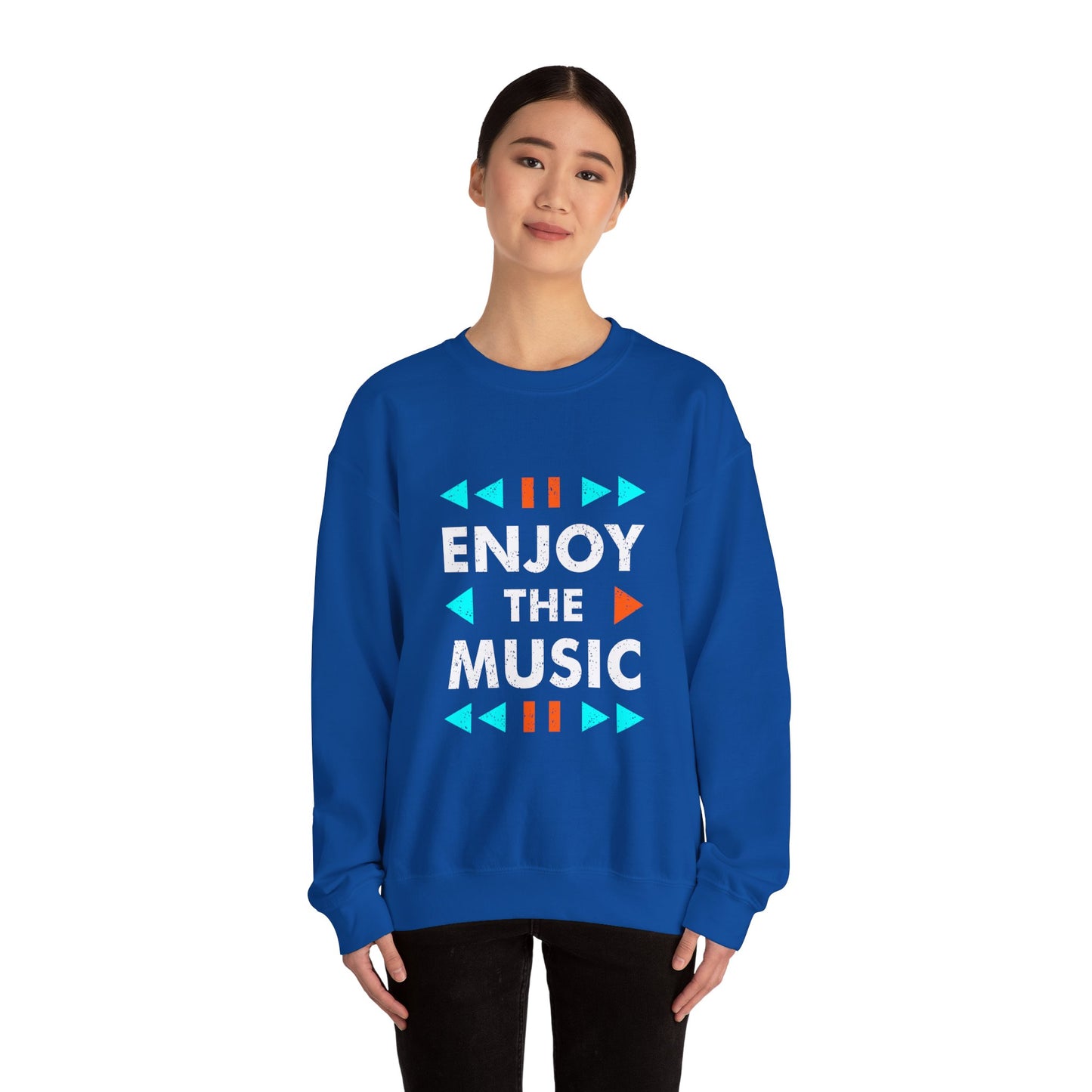Enjoy The Music Unisex Heavy Blend™ Crewneck Sweatshirt