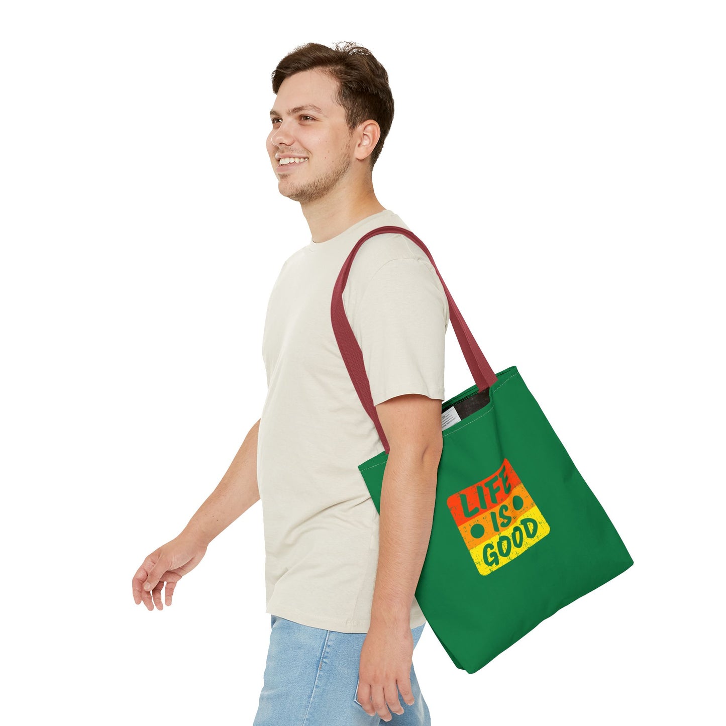 Life Is Good Tote Bag (AOP)
