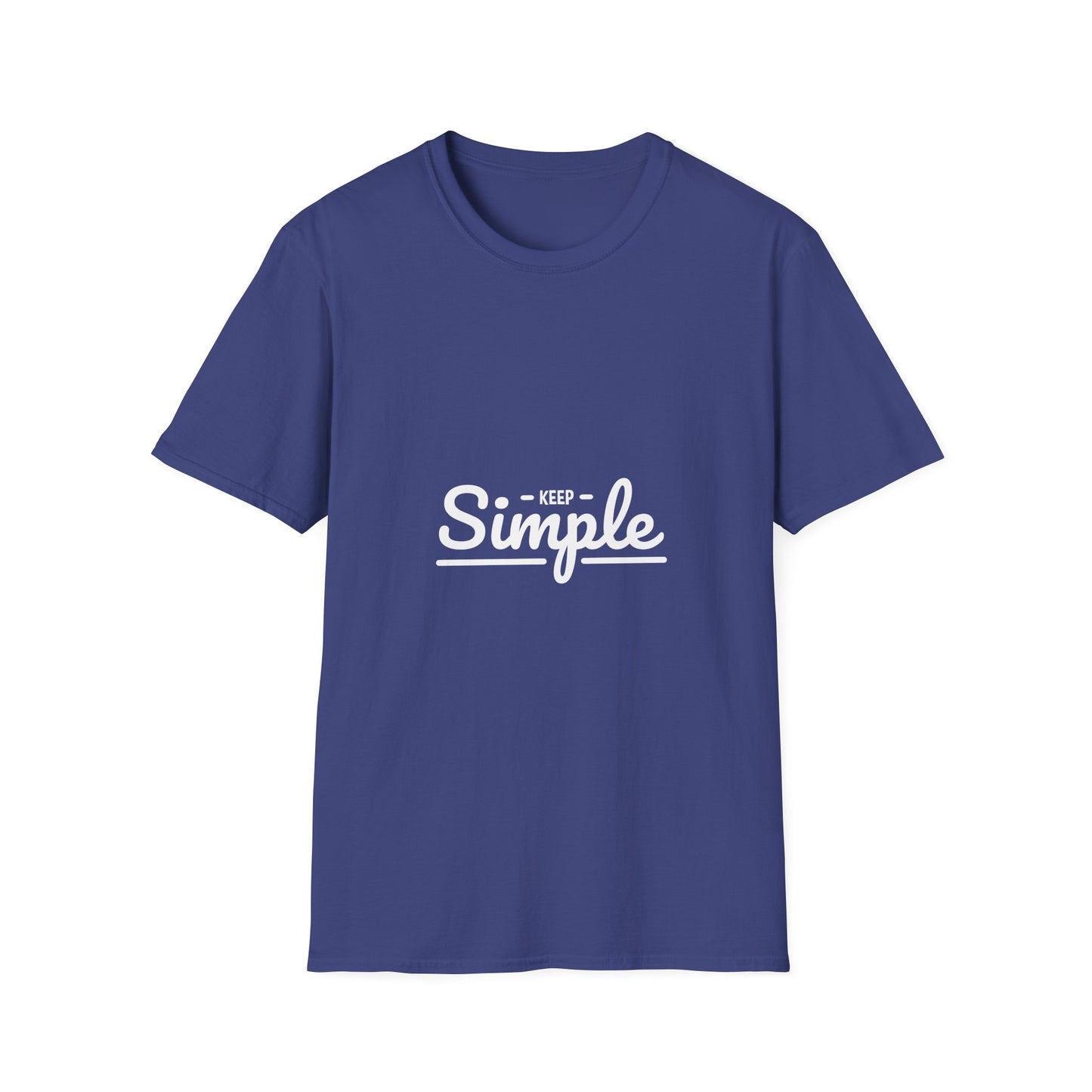 Keep Simple Unisex Softstyle T-Shirt