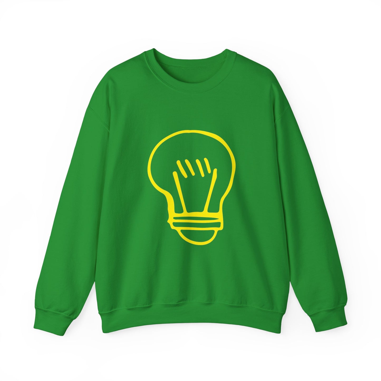 Drawing Light Bulb Unisex Heavy Blend™ Crewneck Sweatshirt