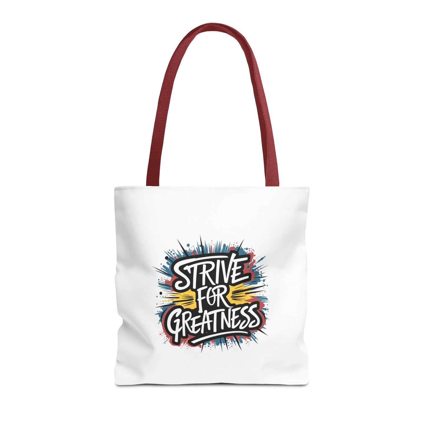 Strive For Greatness Tote Bag (AOP)