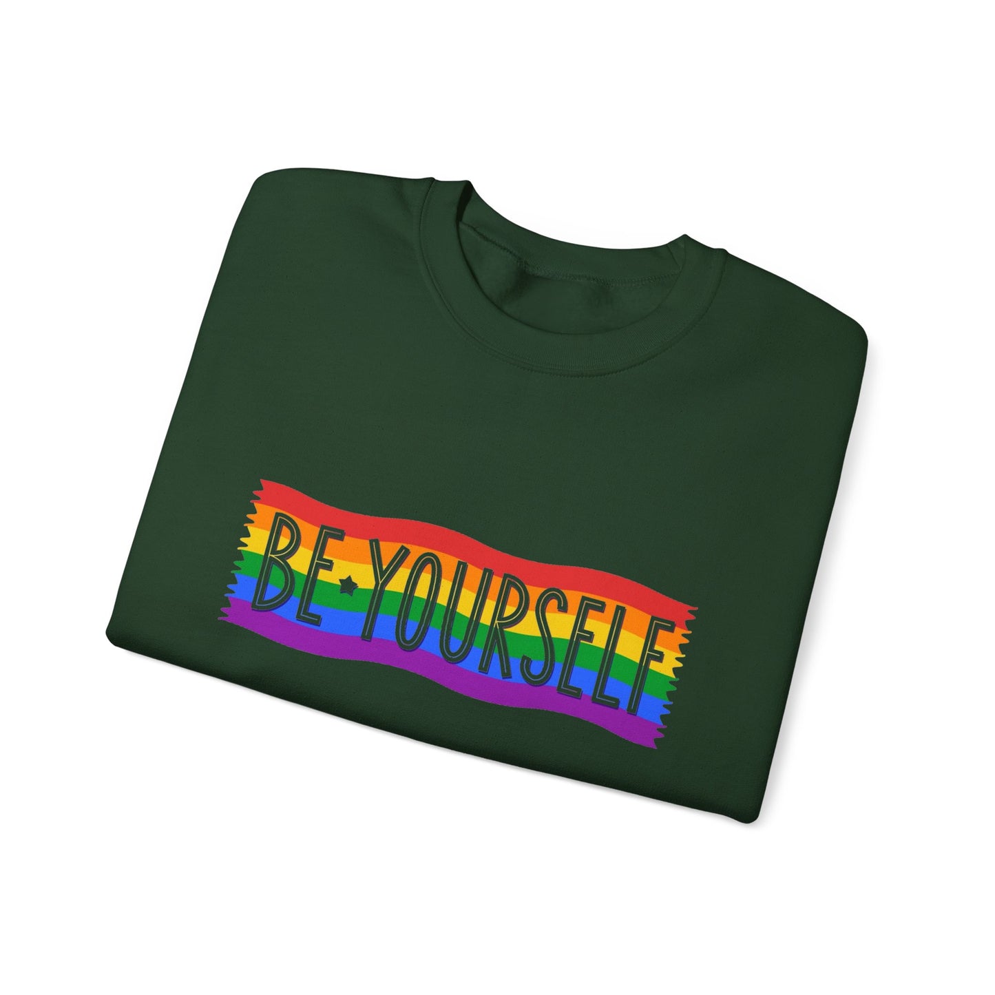 Be Yourself Unisex Heavy Blend™ Crewneck Sweatshirt