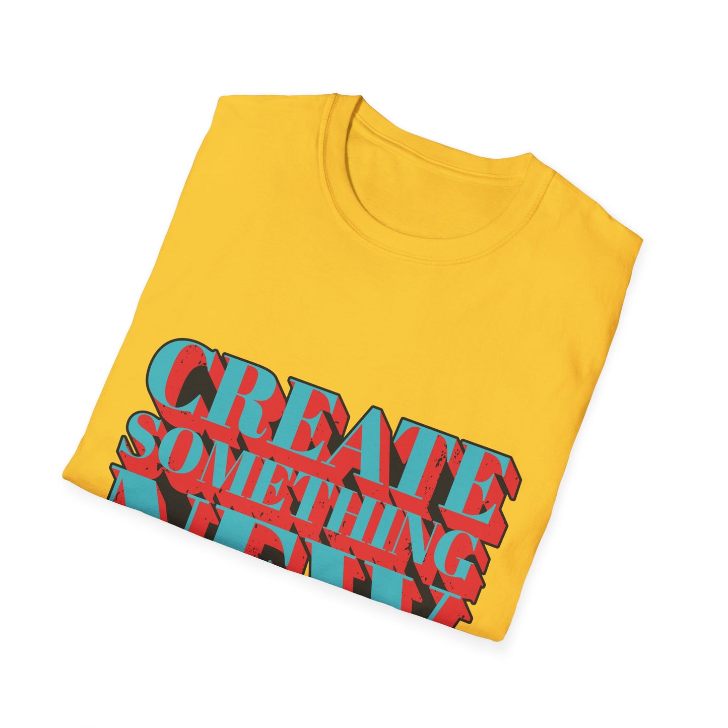Create Something New  Unisex Softstyle T-Shirt