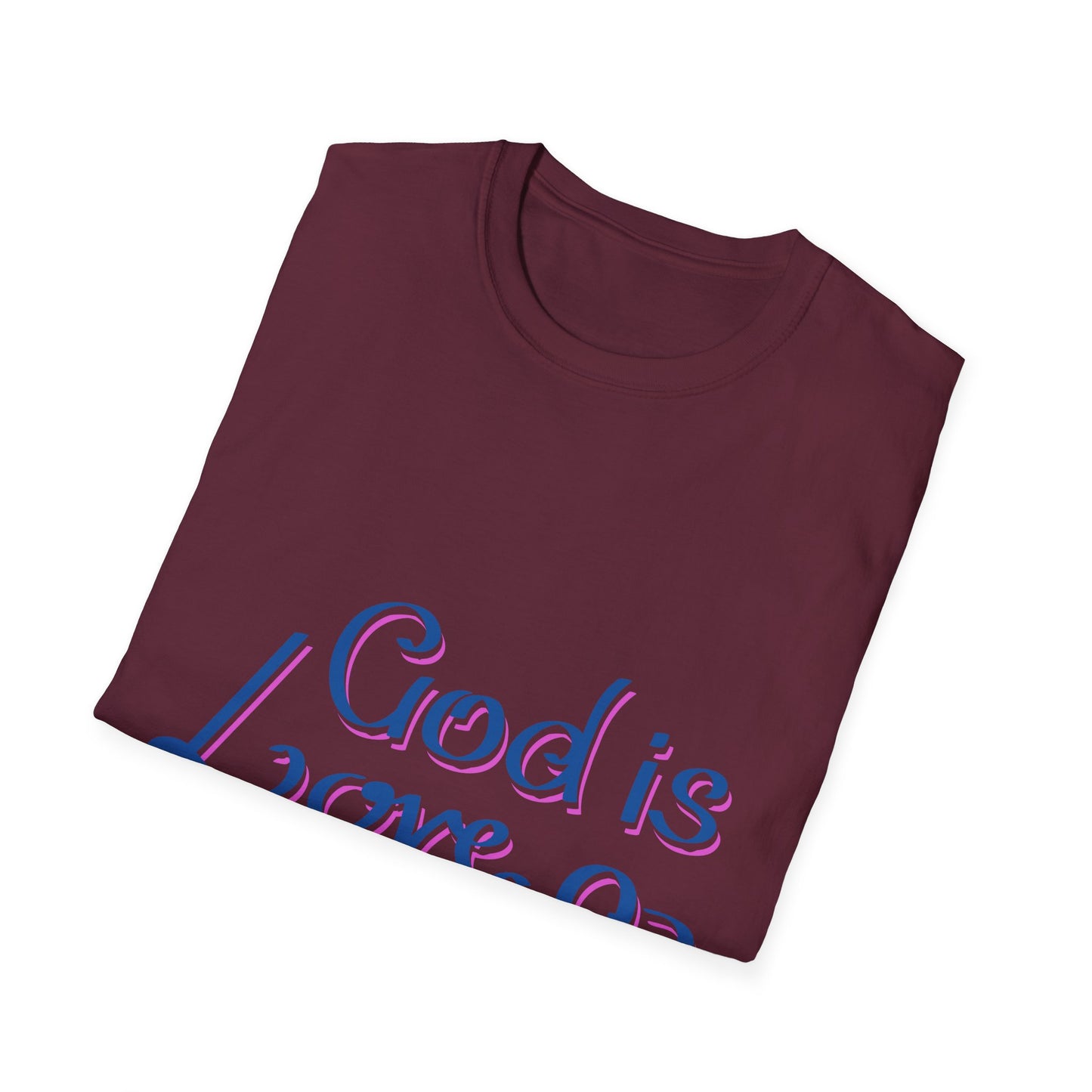 God is Love Unisex Softstyle T-Shirt