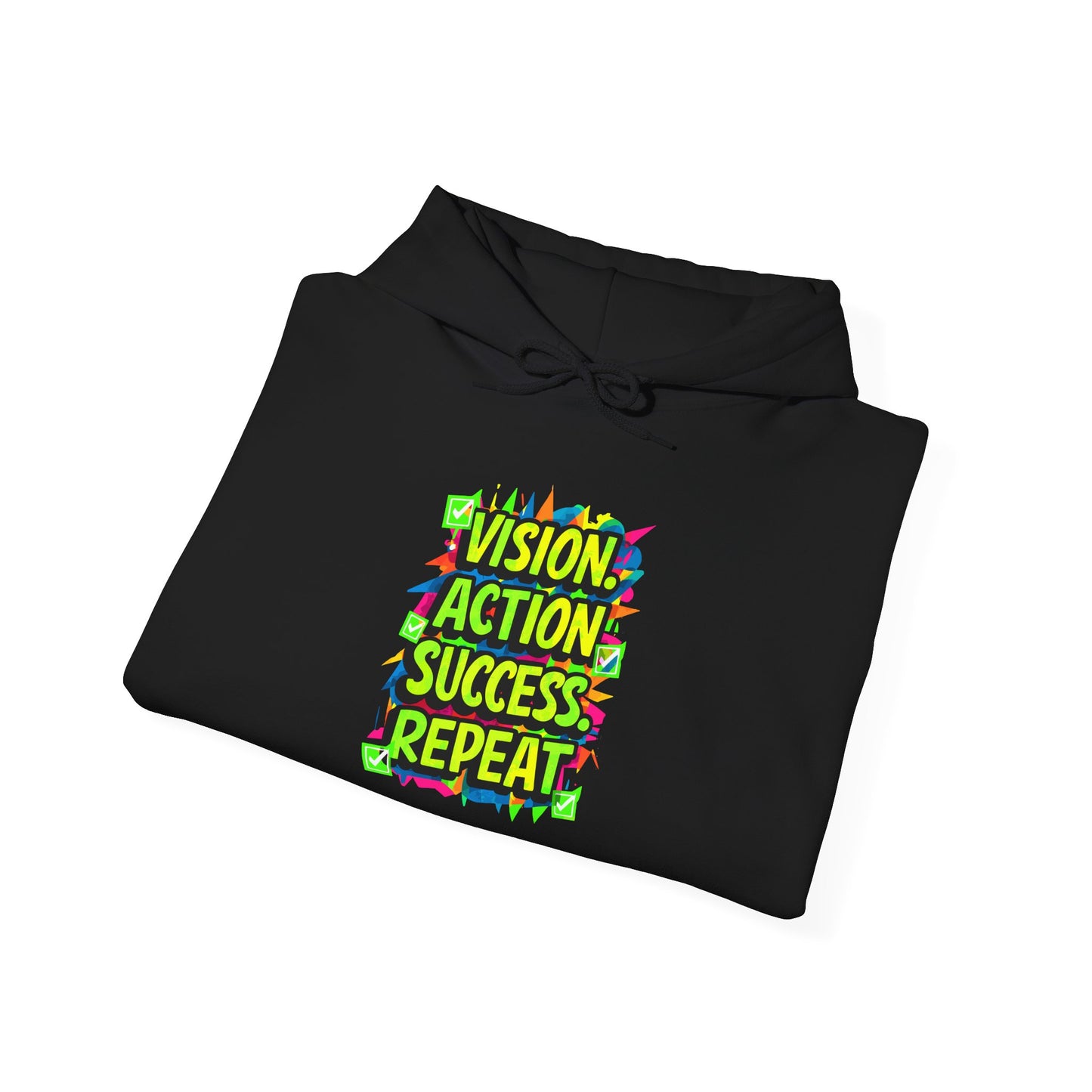 Vision Action Success Repeat Unisex Heavy Blend™ Hooded Sweatshirt