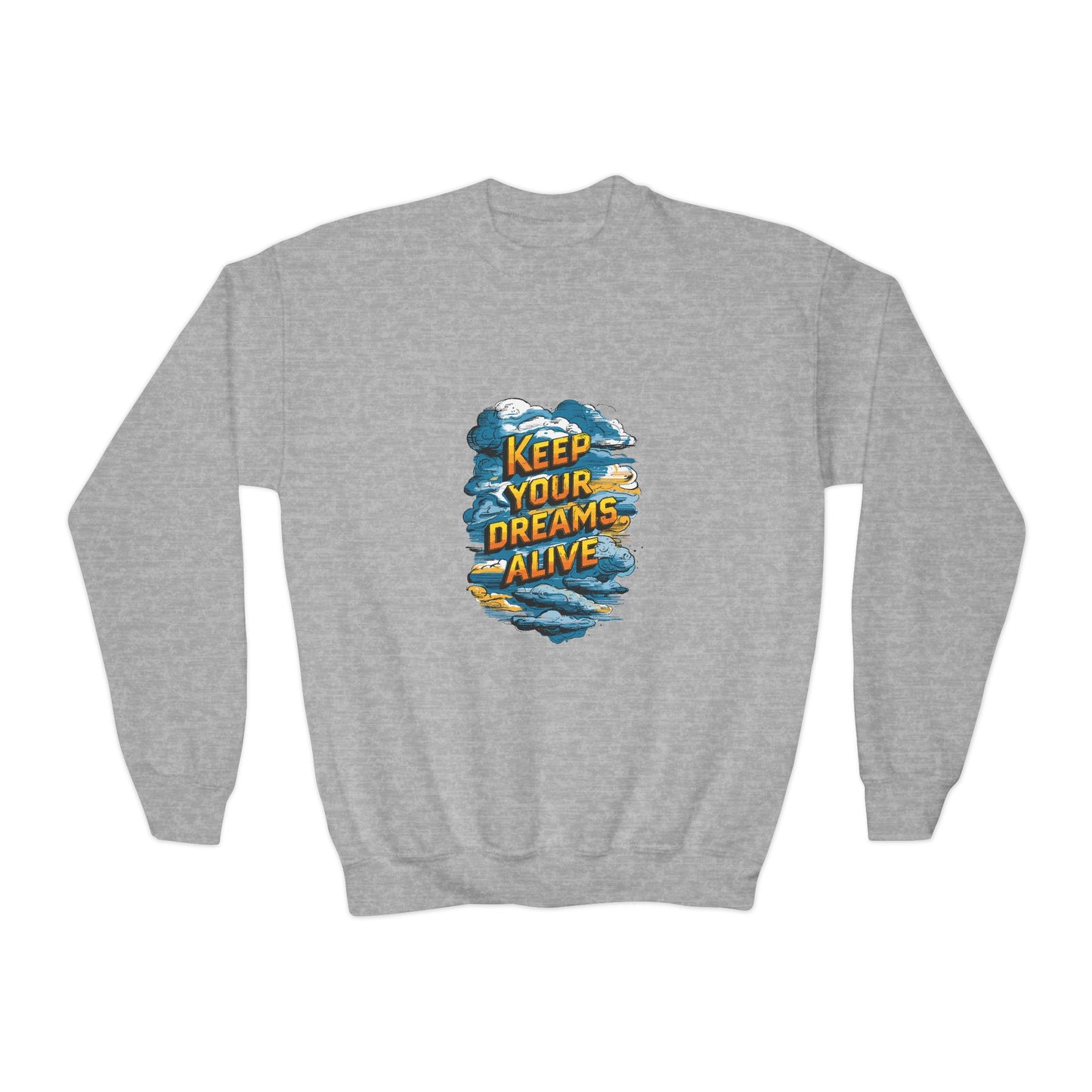 Keep Your Dreams Alive Youth Crewneck Sweatshirt
