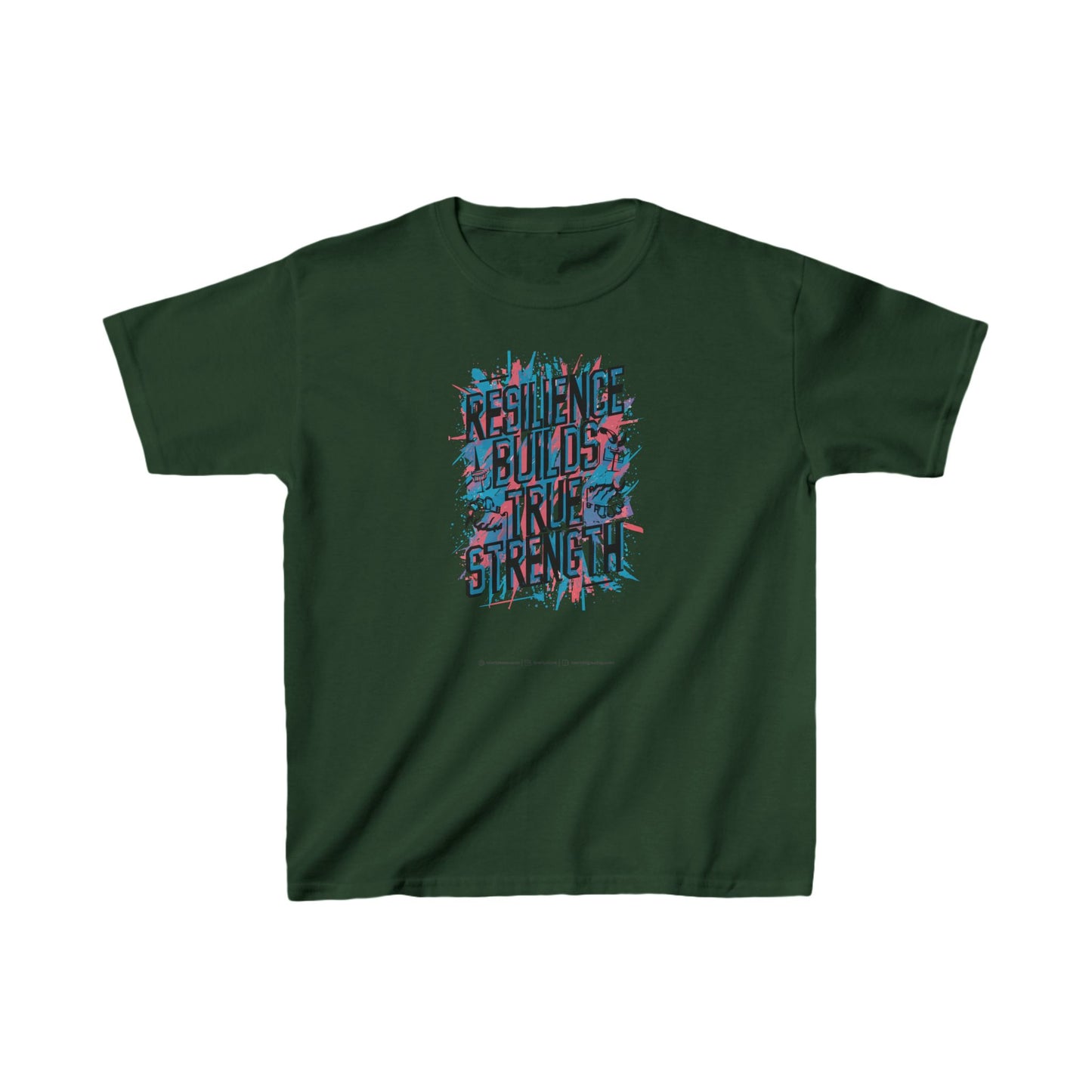 Resilience Builds True Strength Kids Heavy Cotton™ Tee