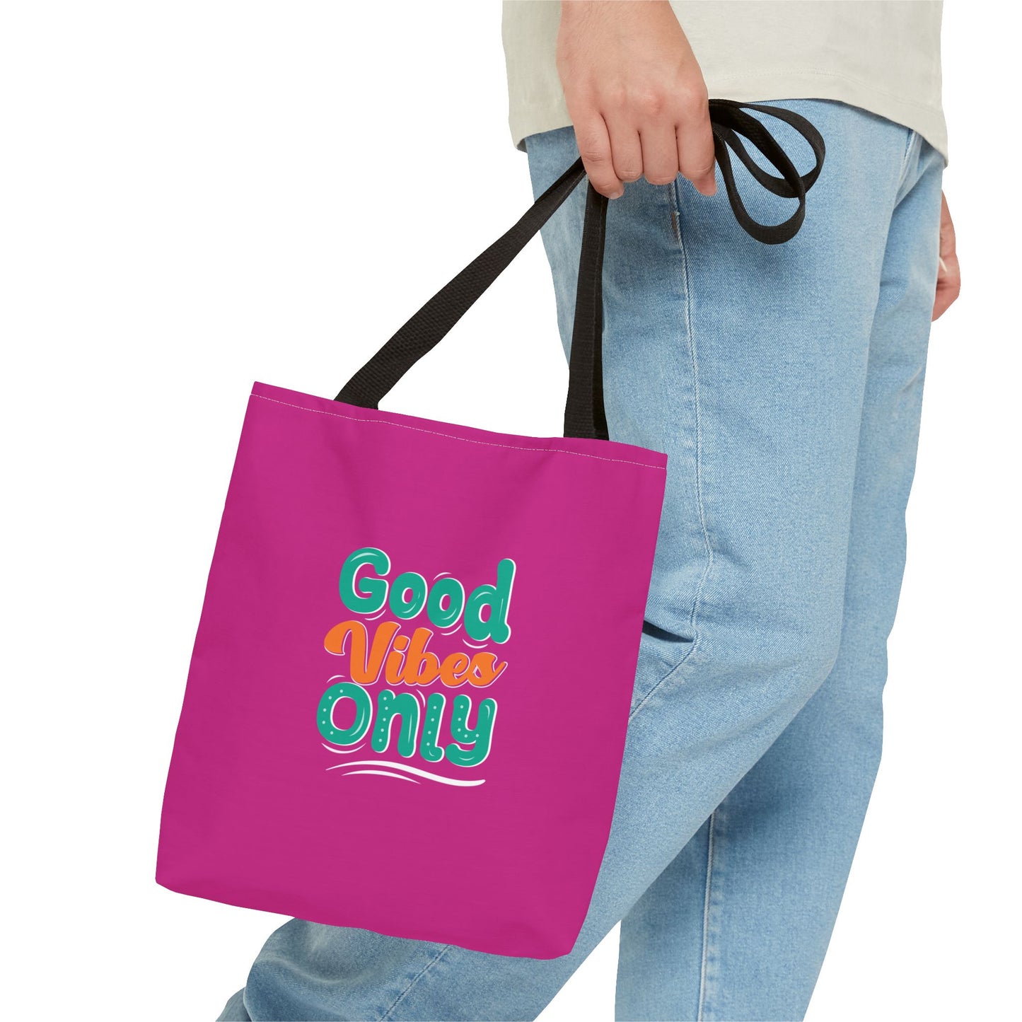 Good Vides Only Tote Bag (AOP)
