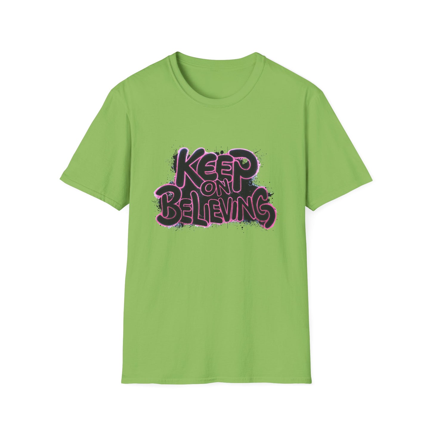 Keep On Believing Unisex Softstyle T-Shirt