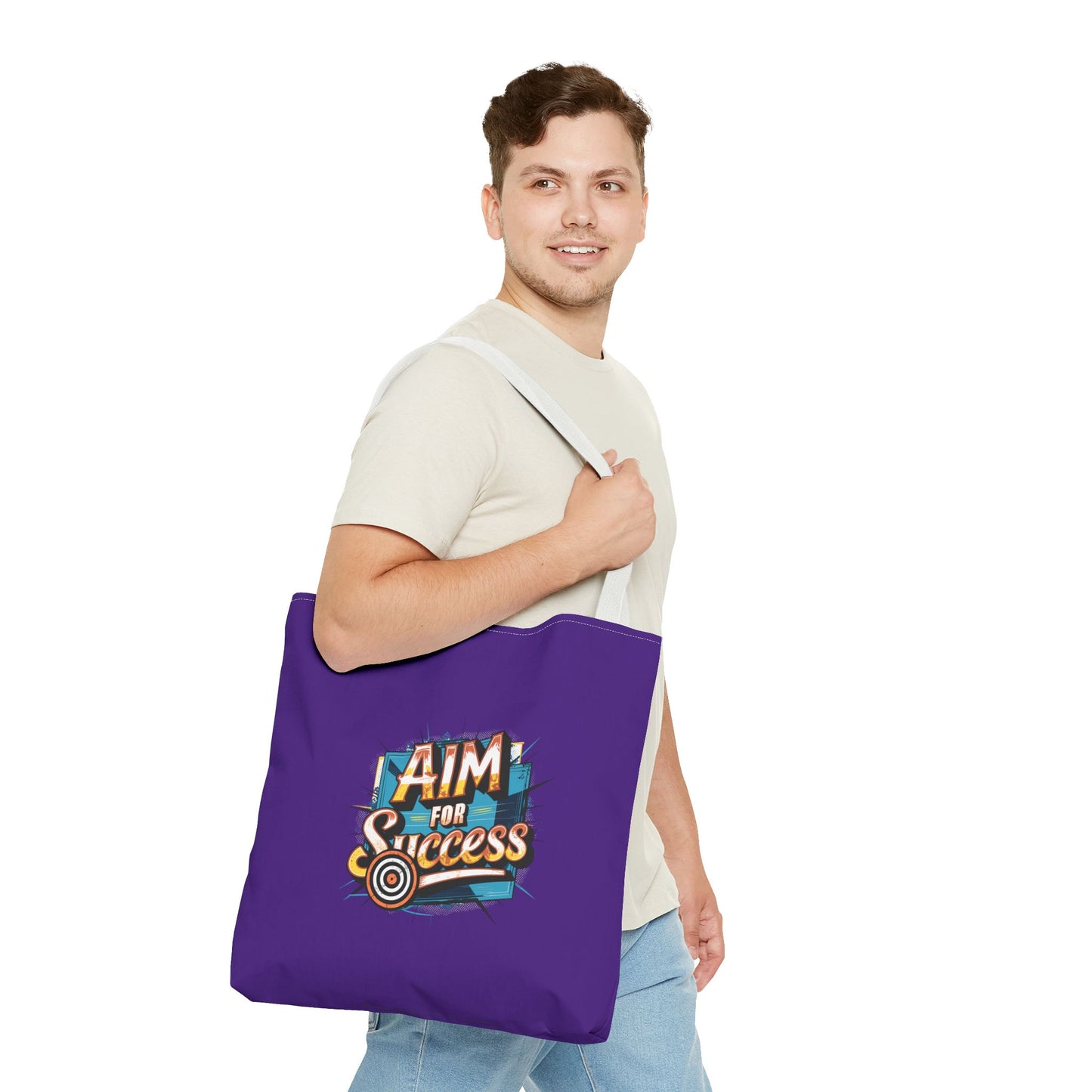 Aim For Success Tote Bag (AOP)