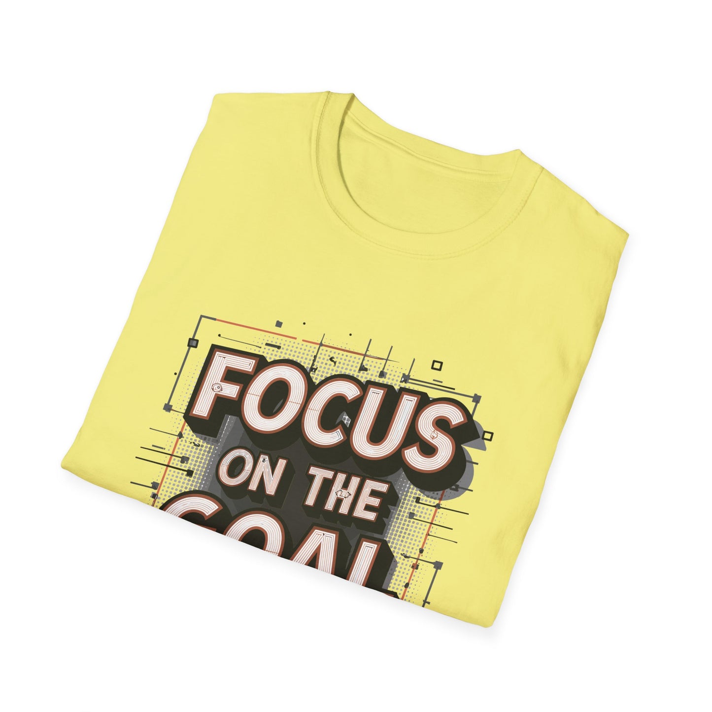 Focus On The Goal Unisex Softstyle T-Shirt