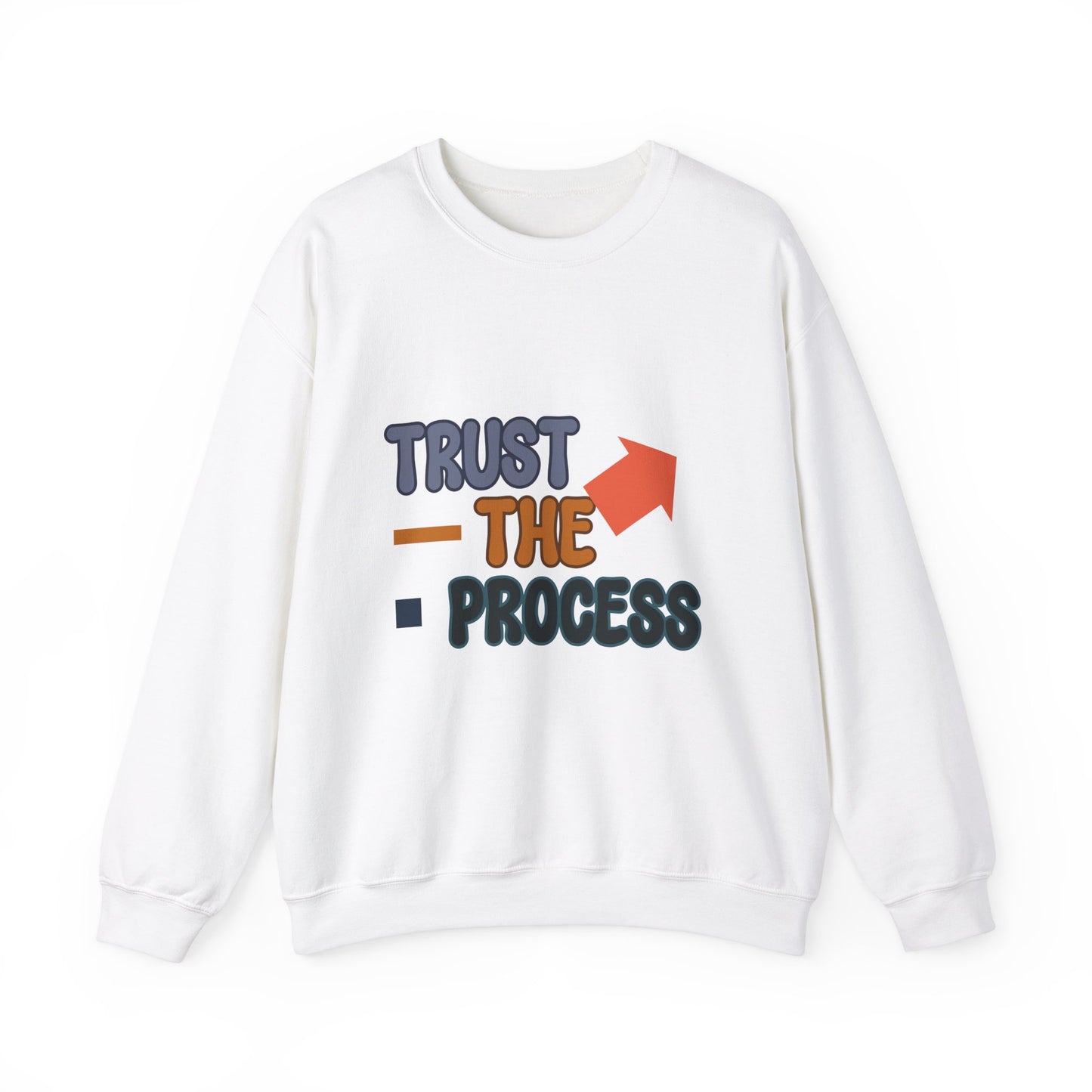 Trust The Process Unisex Heavy Blend™ Crewneck Sweatshirt