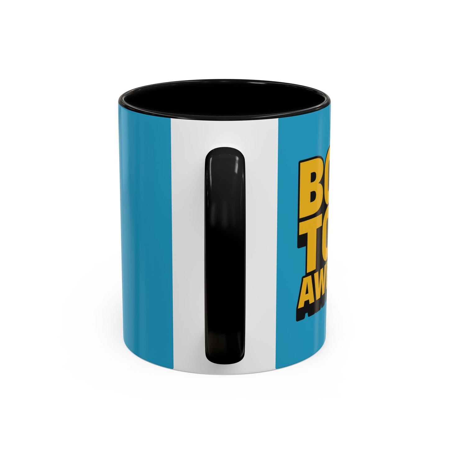 Born To Be Awesome Accent Coffee Mug (11, 15oz)