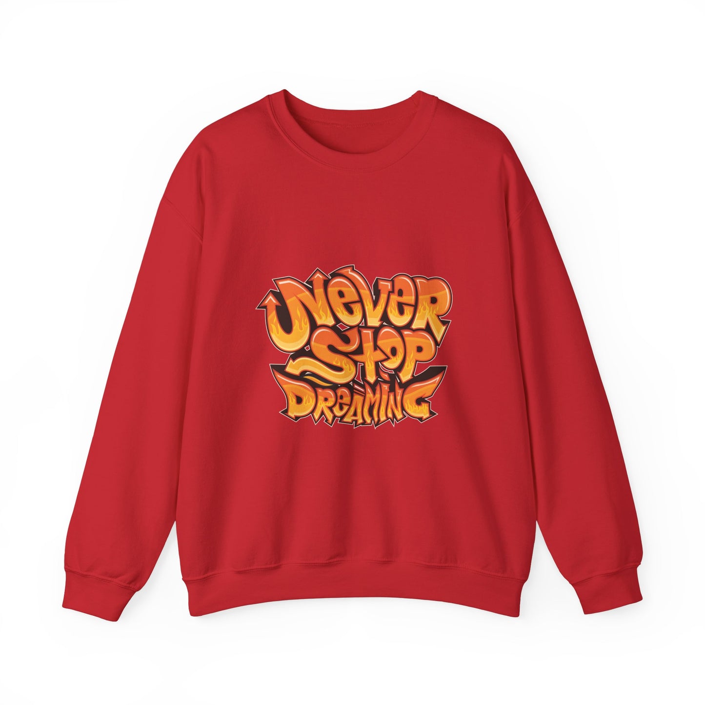 Never Stop Dreaming Unisex Heavy Blend™ Crewneck Sweatshirt