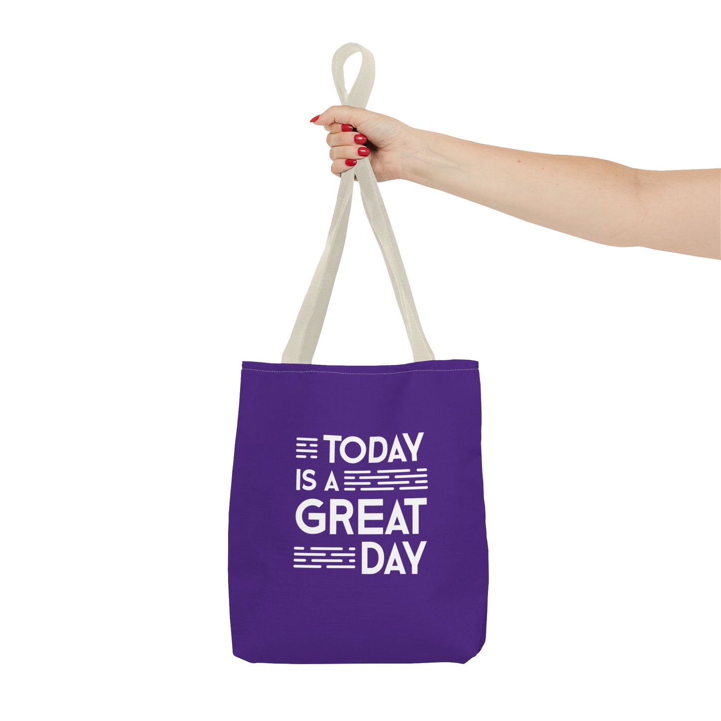 Today Is A Great Day Tote Bag (AOP)