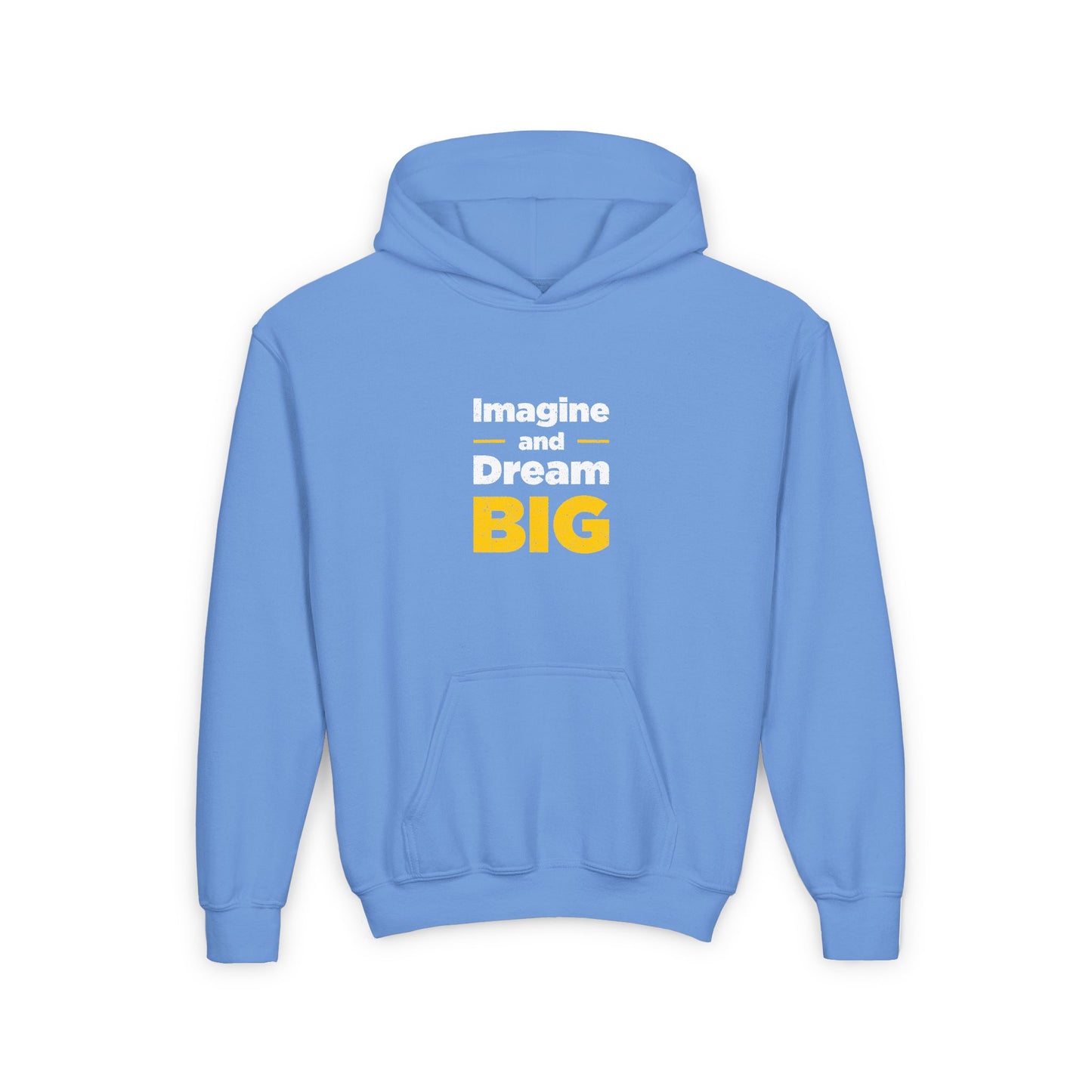 Imagine And Dream Big Youth Heavy Blend Hooded Sweatshirt
