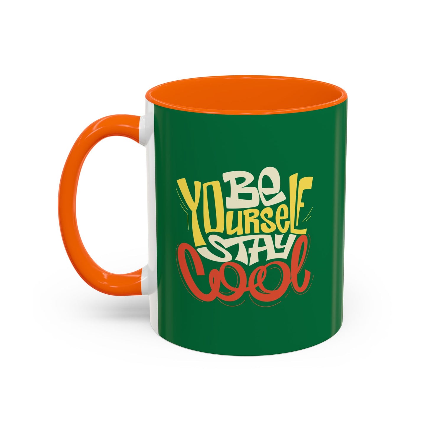 Be Yourself Stay Cool Accent Coffee Mug (11, 15oz)