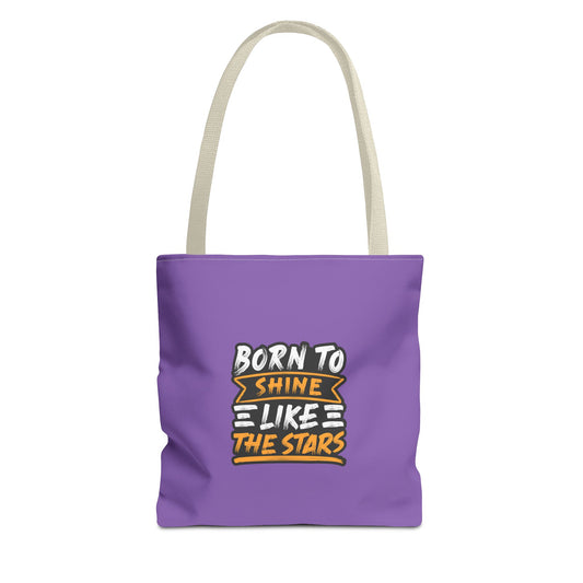Born To Shine Like The Stars Tote Bag (AOP)