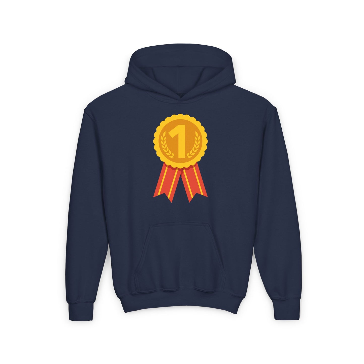 Gold Medal Symbol Youth Heavy Blend Hooded Sweatshirt