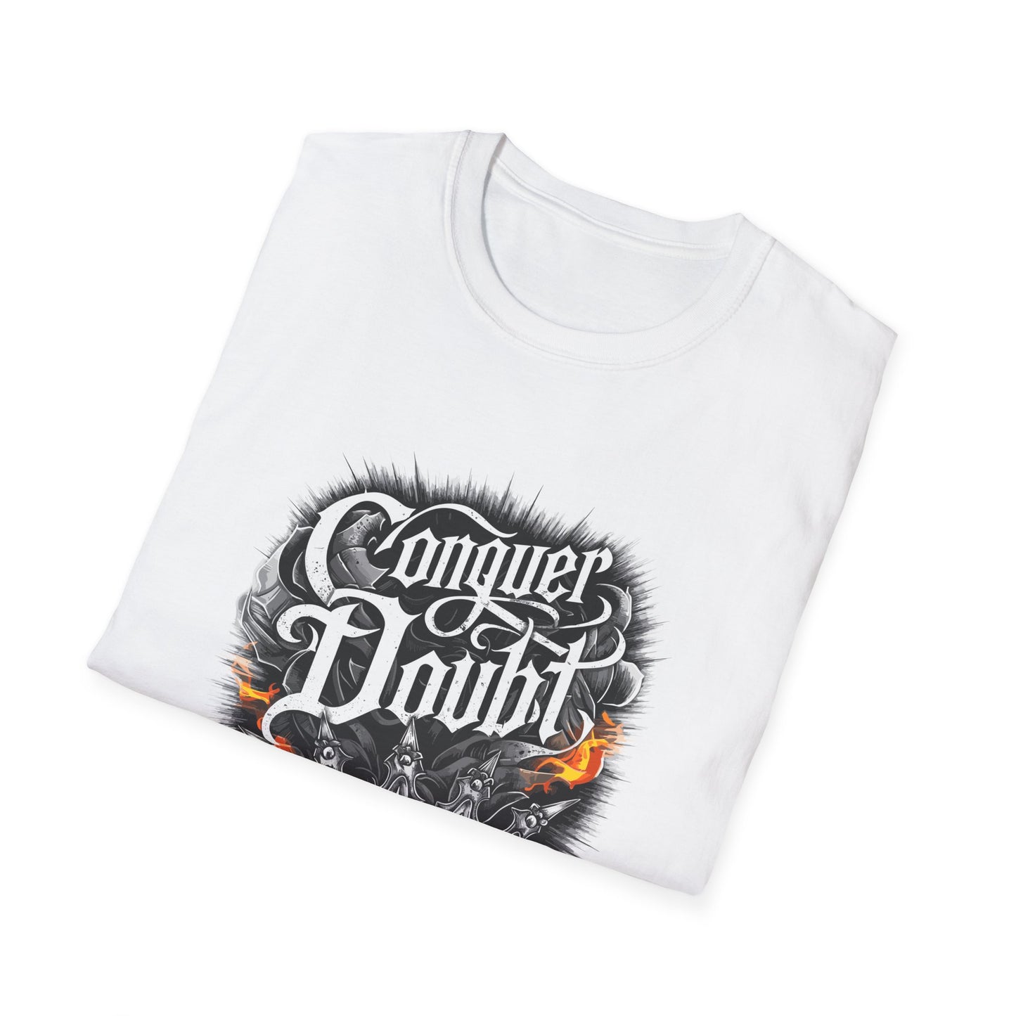 Conguer Doubt Unisex Softstyle T-Shirt