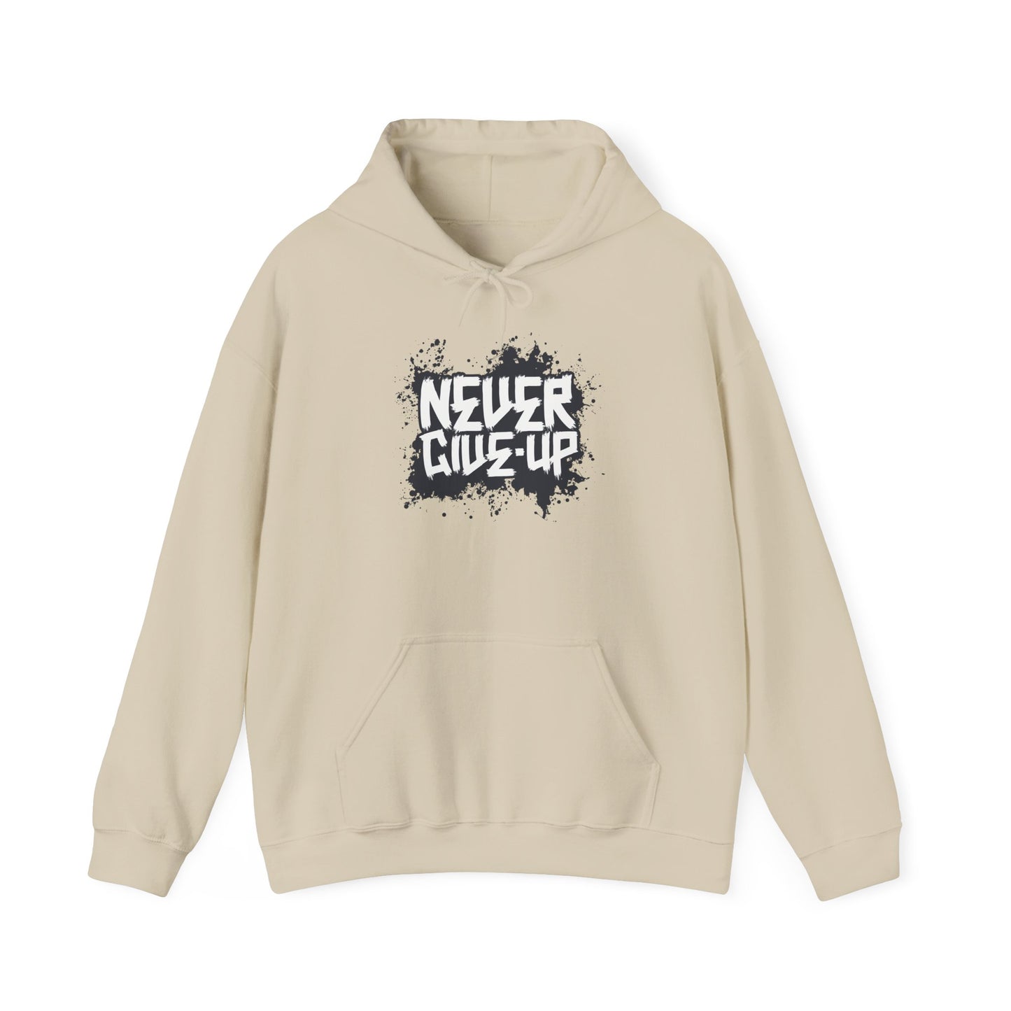 Never Give Up Unisex Heavy Blend™ Hooded Sweatshirt