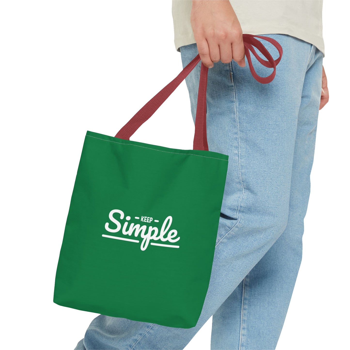 Keep Simple Tote Bag (AOP)