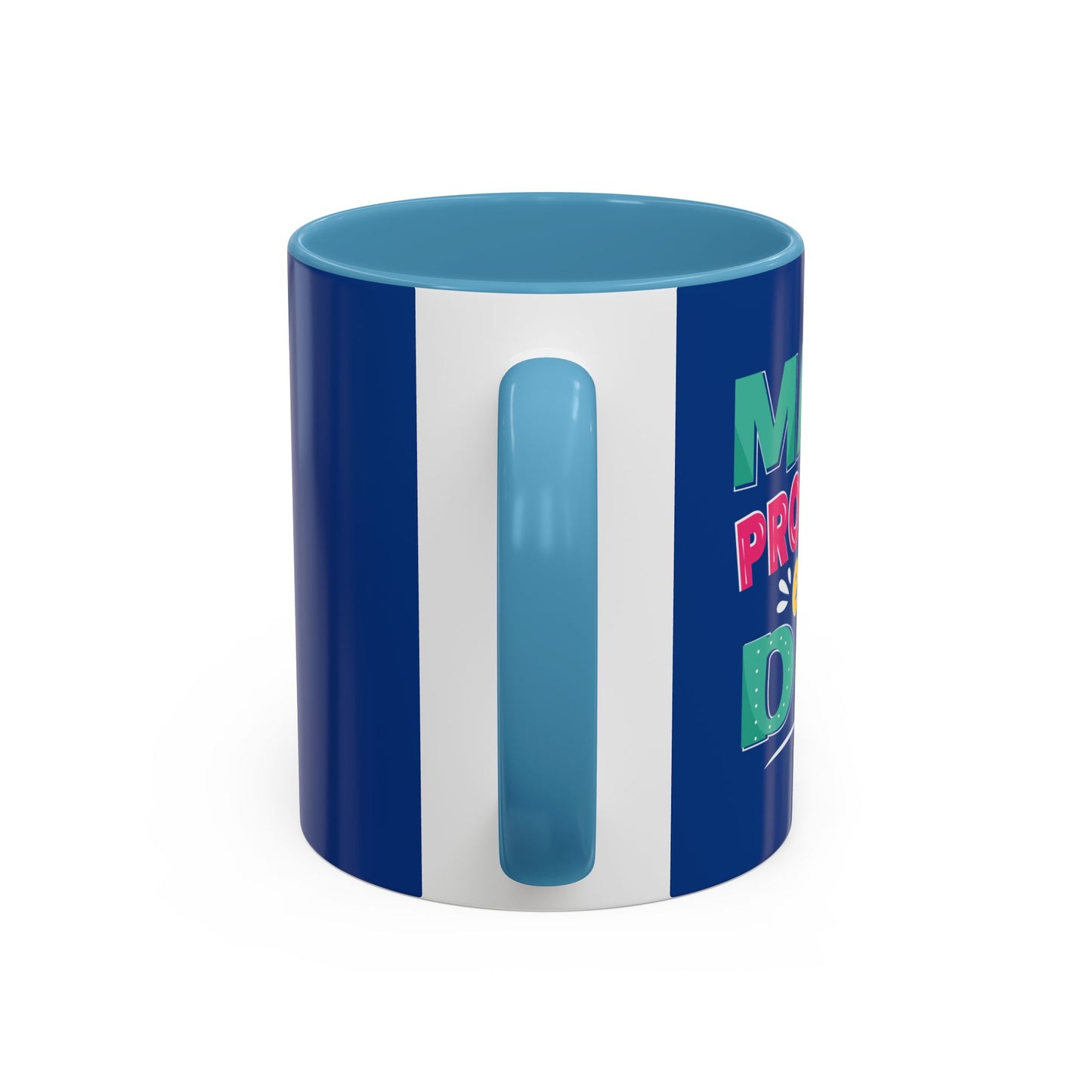 Make Progress Every Day  Accent Coffee Mug (11, 15oz)