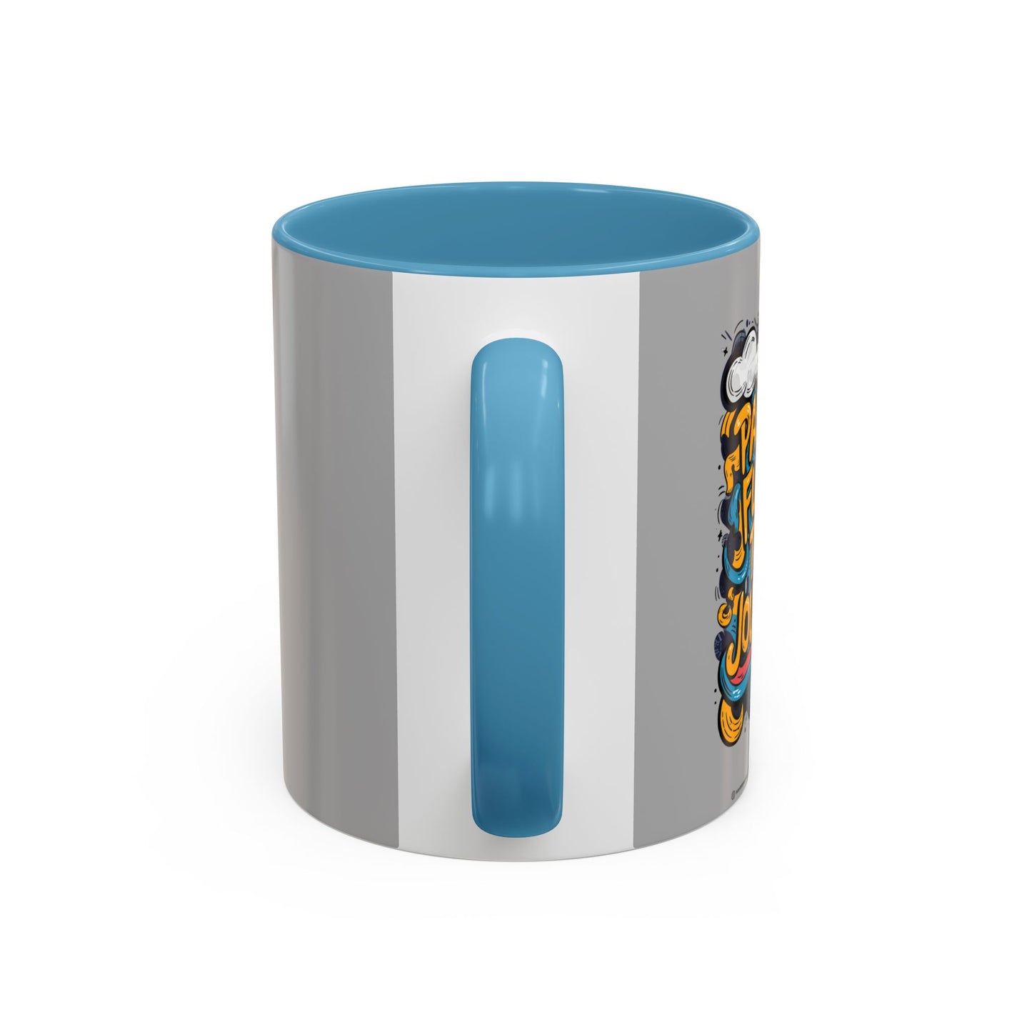 Passion Fuels The Journey Accent Coffee Mug (11, 15oz)