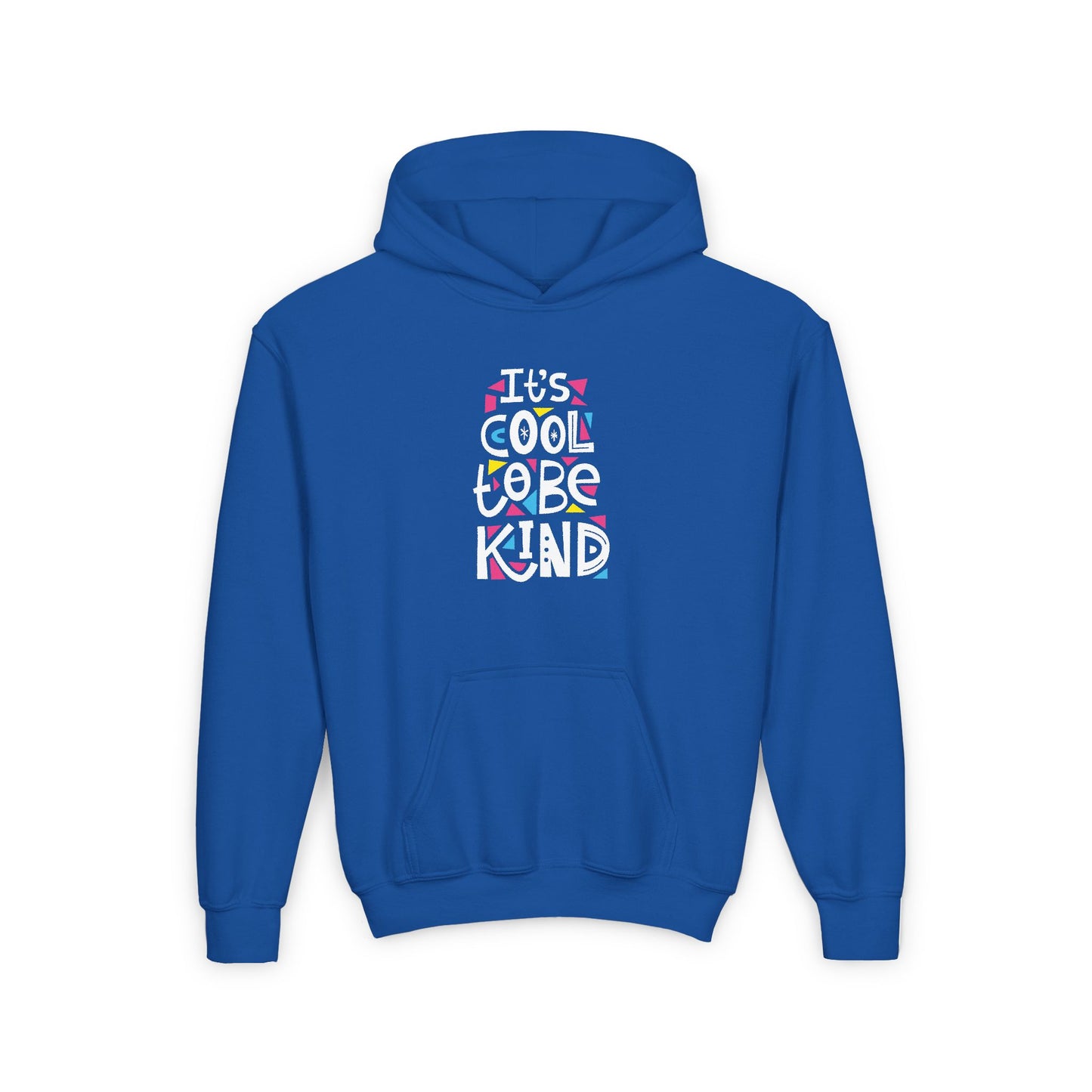 It's Cool To Be Kind Youth Heavy Blend Hooded Sweatshirt