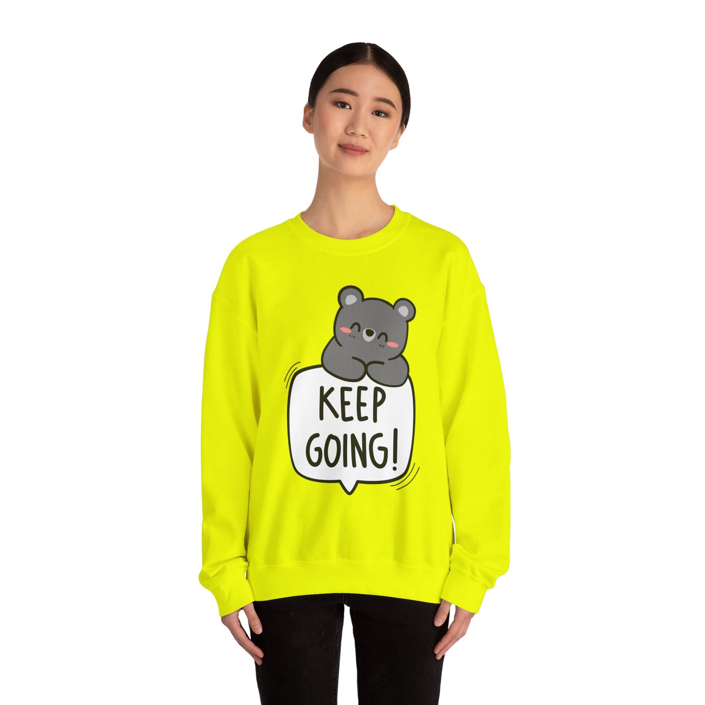 Keep Going Unisex Heavy Blend™ Crewneck Sweatshirt