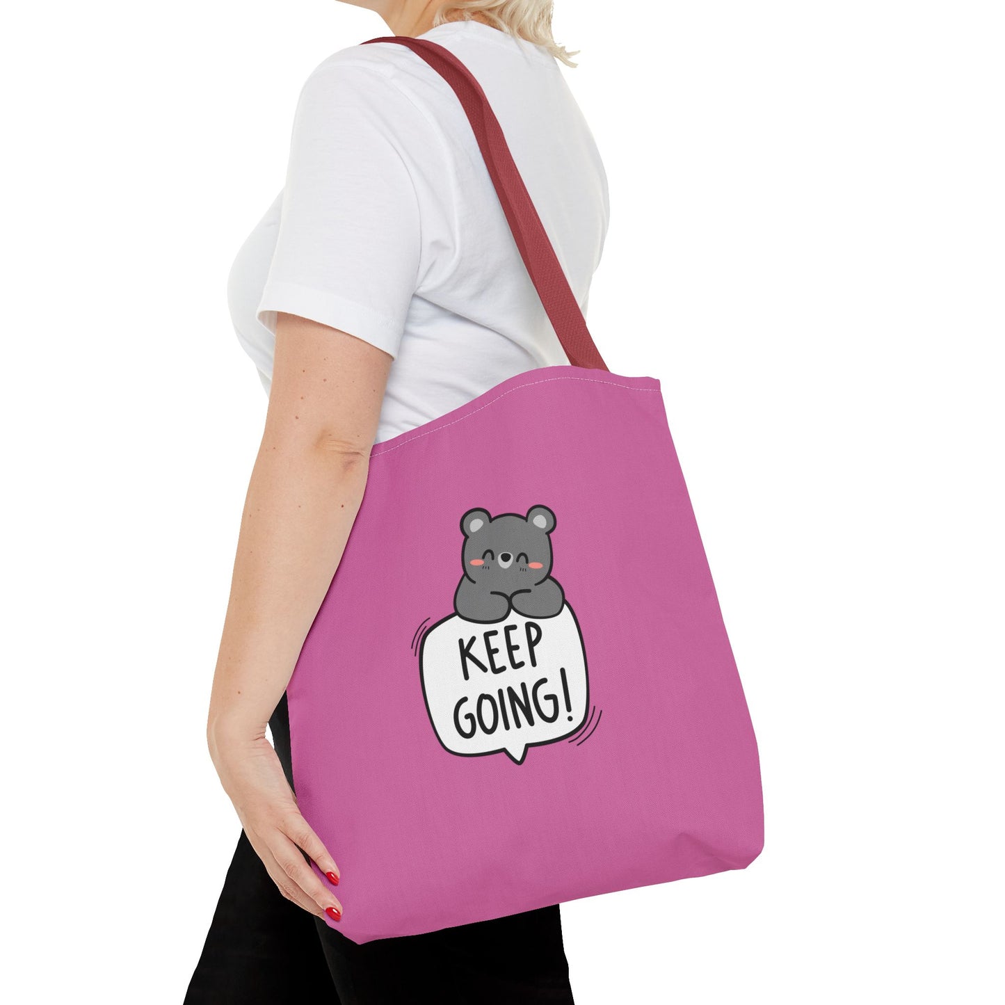 Keep Going Tote Bag (AOP)