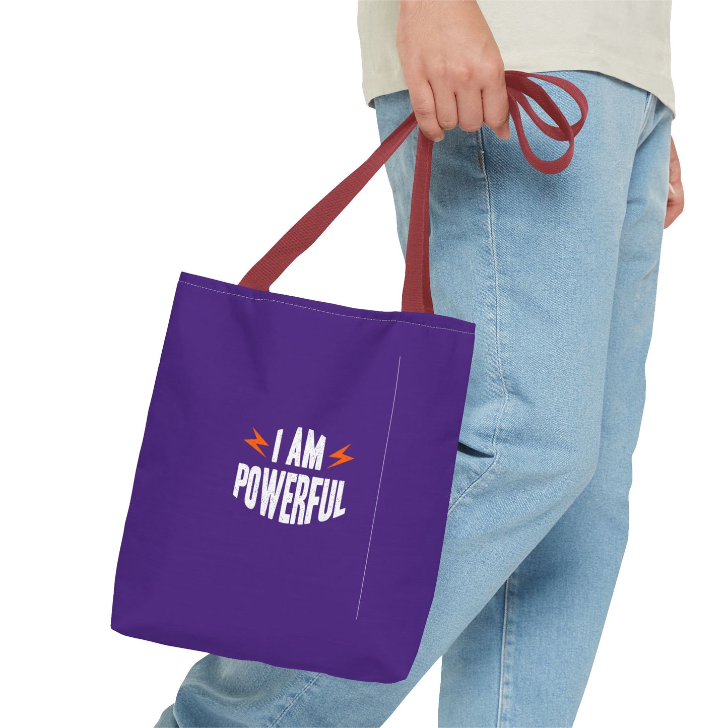 I Am Powerful Tote Bag (AOP)