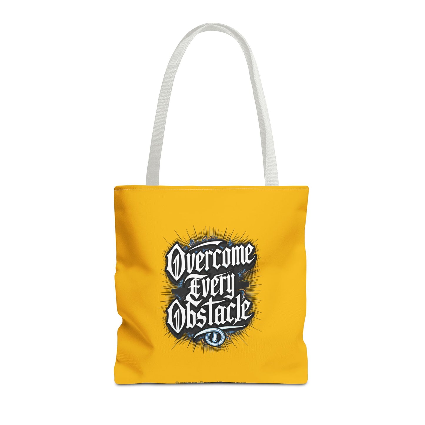 Overcome Every Obstacle Tote Bag (AOP)