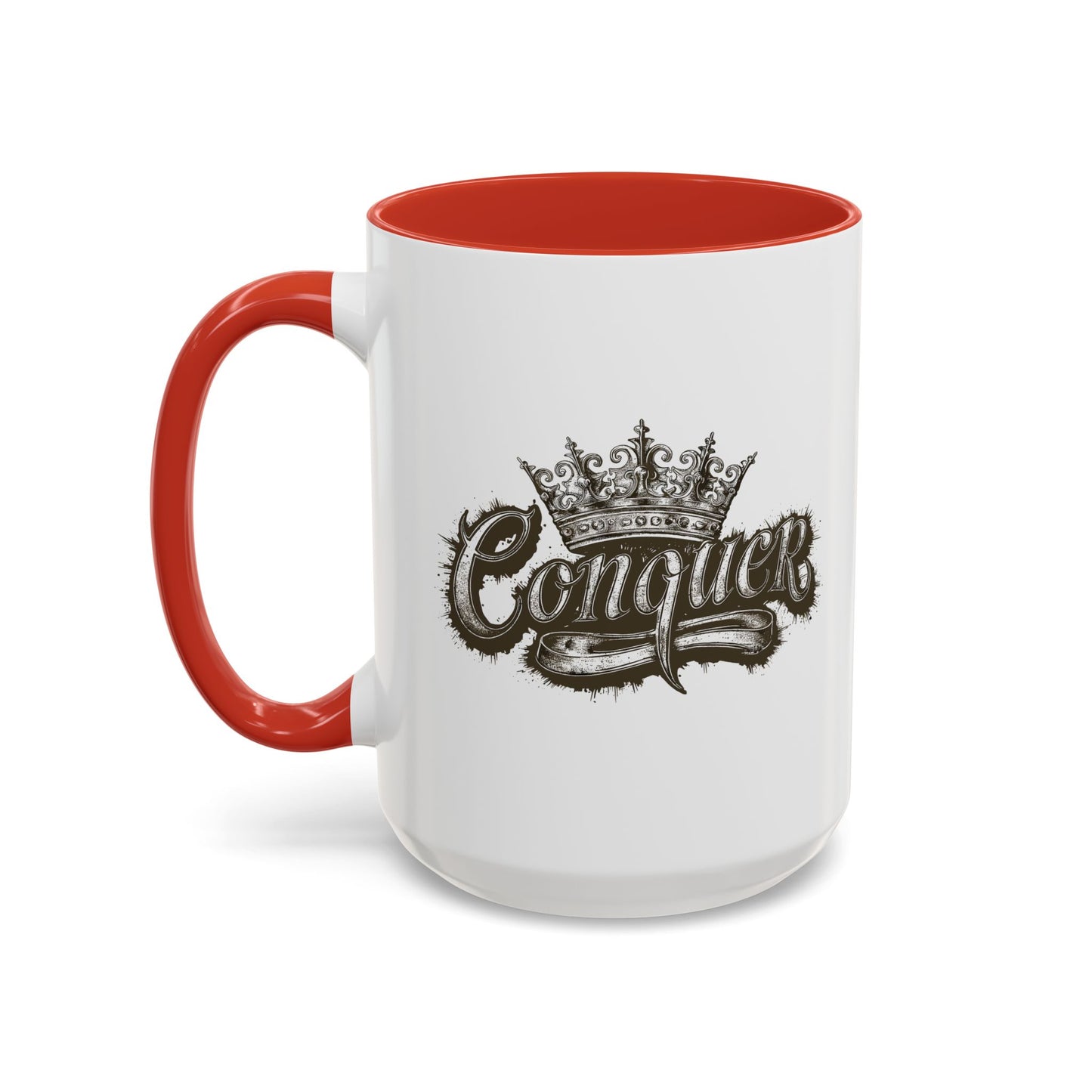 Conquer Accent Coffee Mug (11, 15oz)