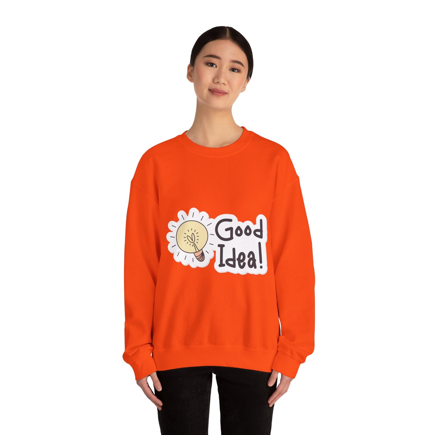 Good Idea Unisex Heavy Blend™ Crewneck Sweatshirt