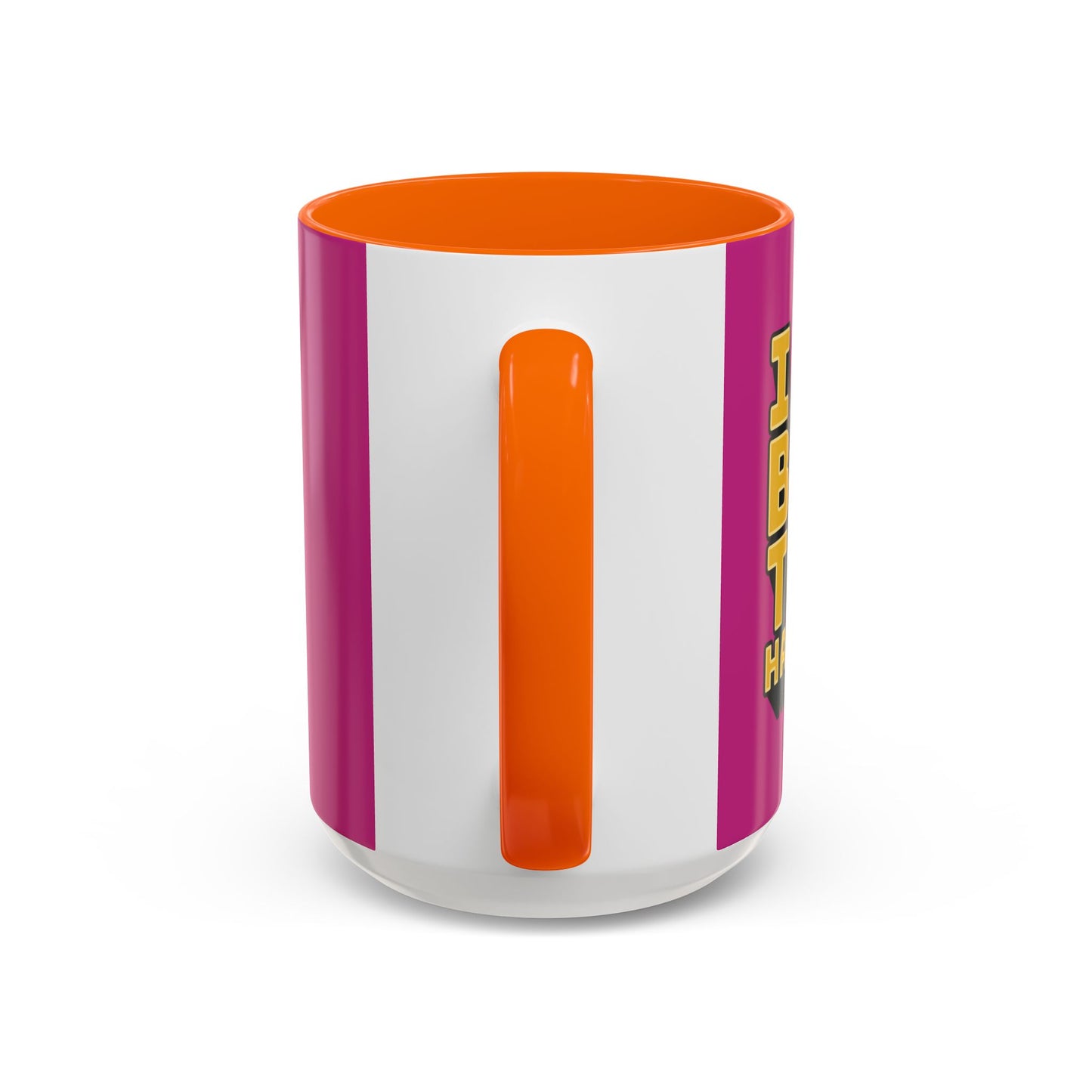 I Was Born To Be Handsome Accent Coffee Mug (11, 15oz)