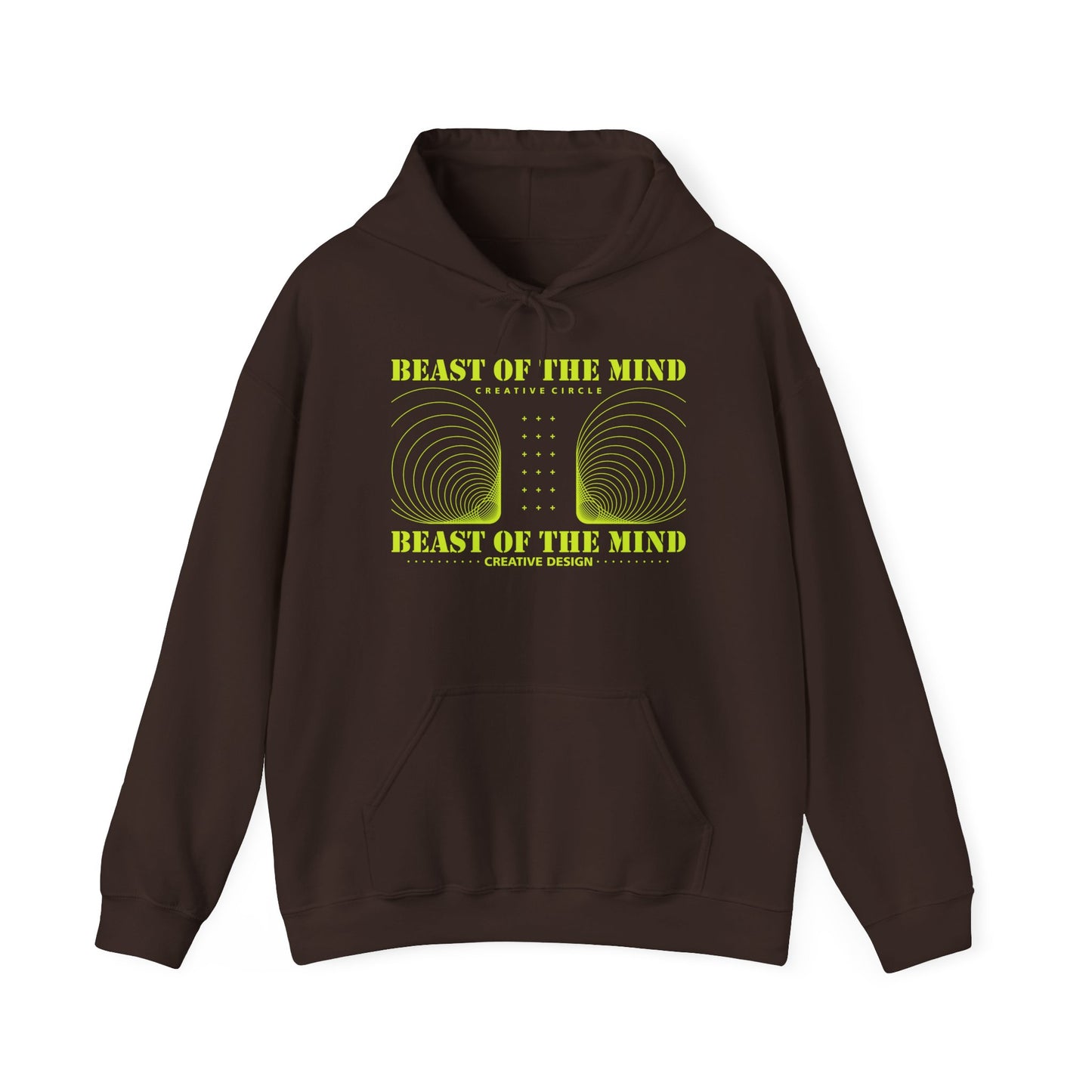 Beast Of The Mind Creative Circle Unisex Heavy Blend™ Hooded Sweatshirt