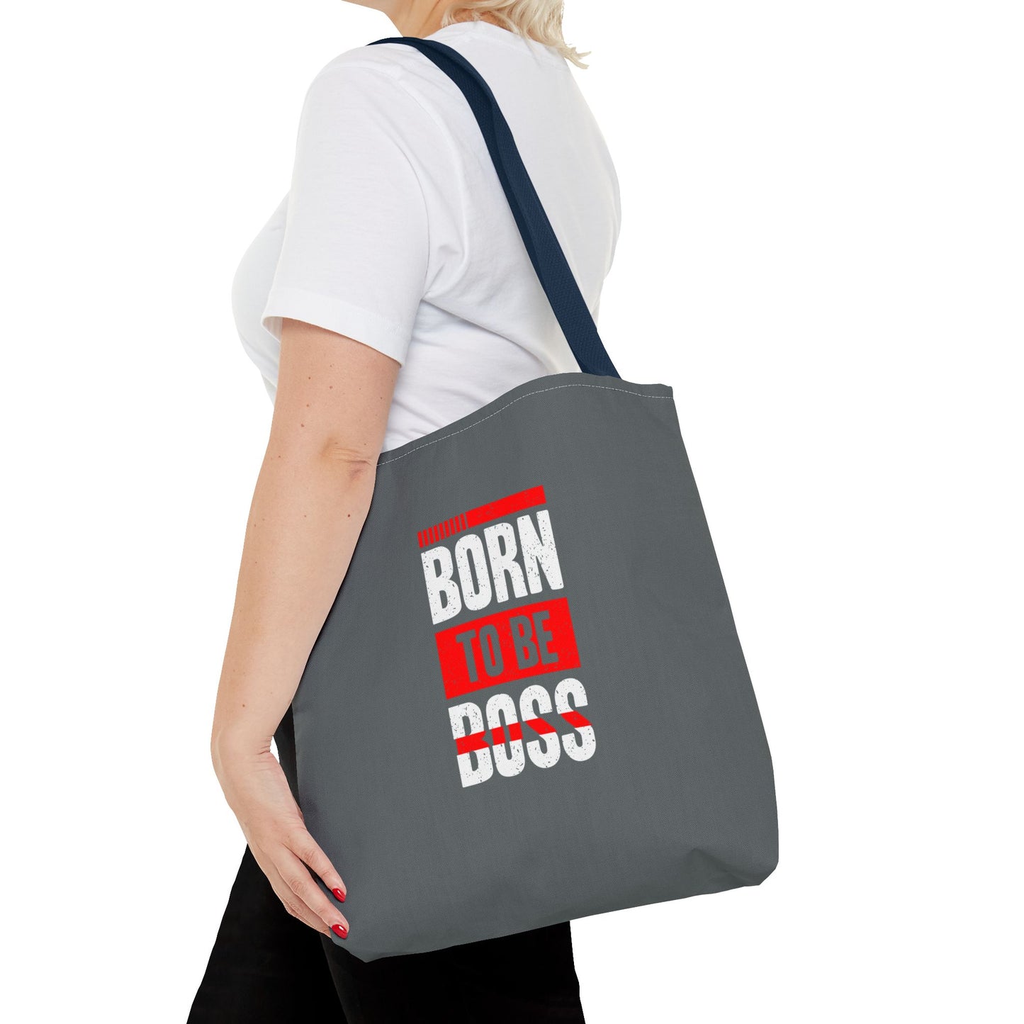 Born To Be Boss Tote Bag (AOP)