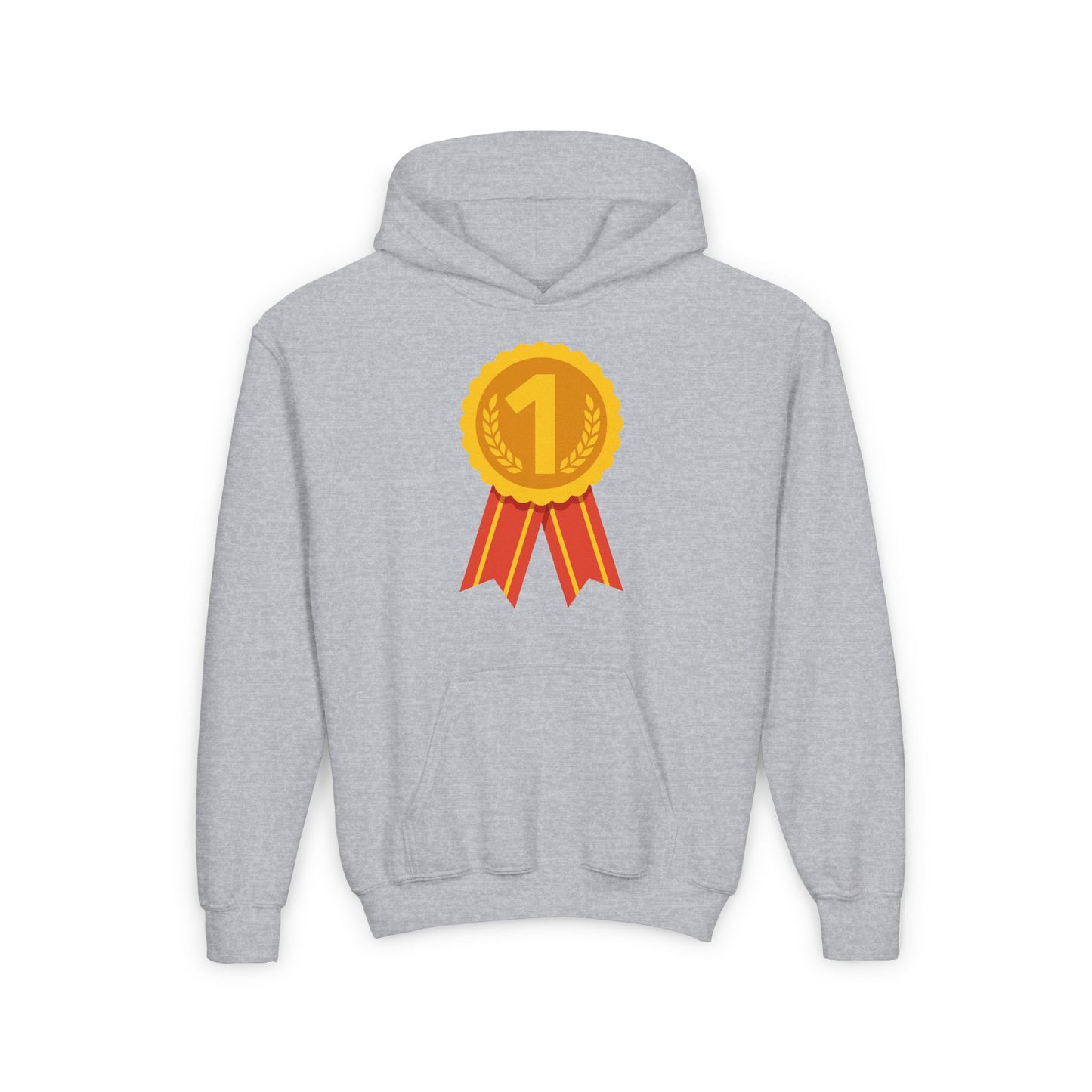 Gold Medal Symbol Youth Heavy Blend Hooded Sweatshirt